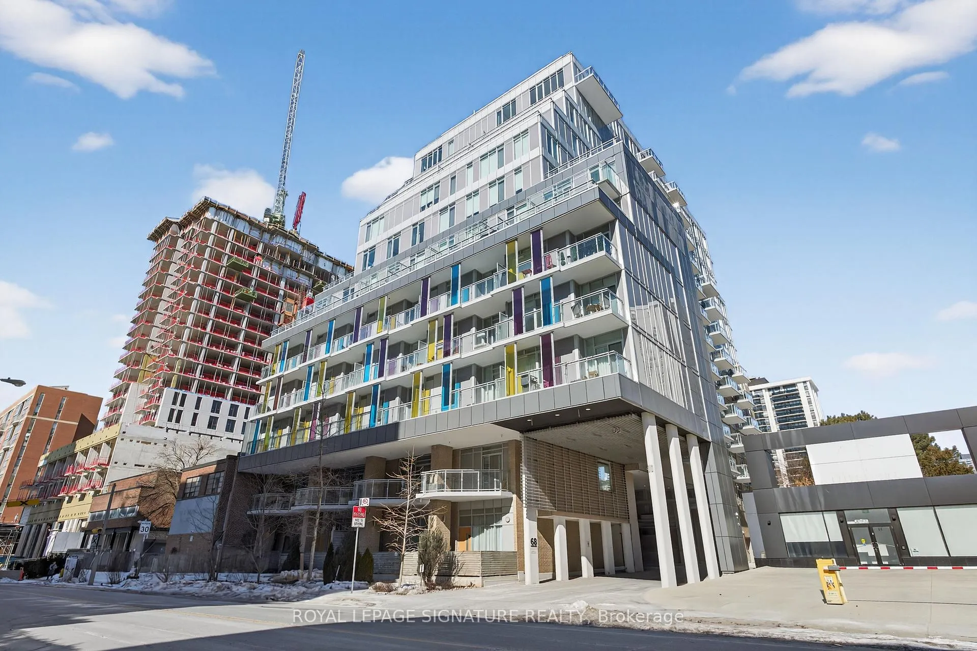 Front of Unit 1201, 68 Merton Street