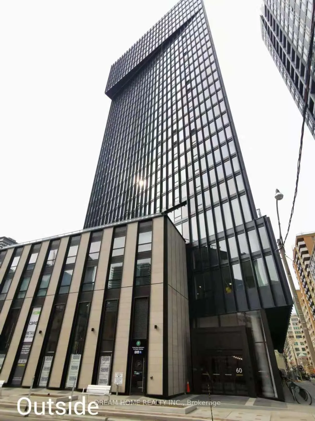 Front of Unit 2611, 60 Shuter Street