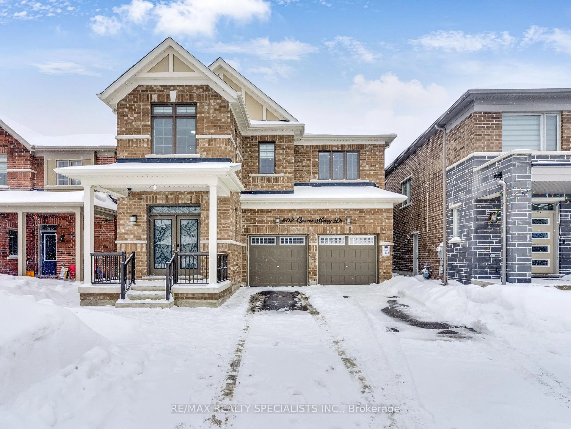Front of 602 Queen Mary Drive