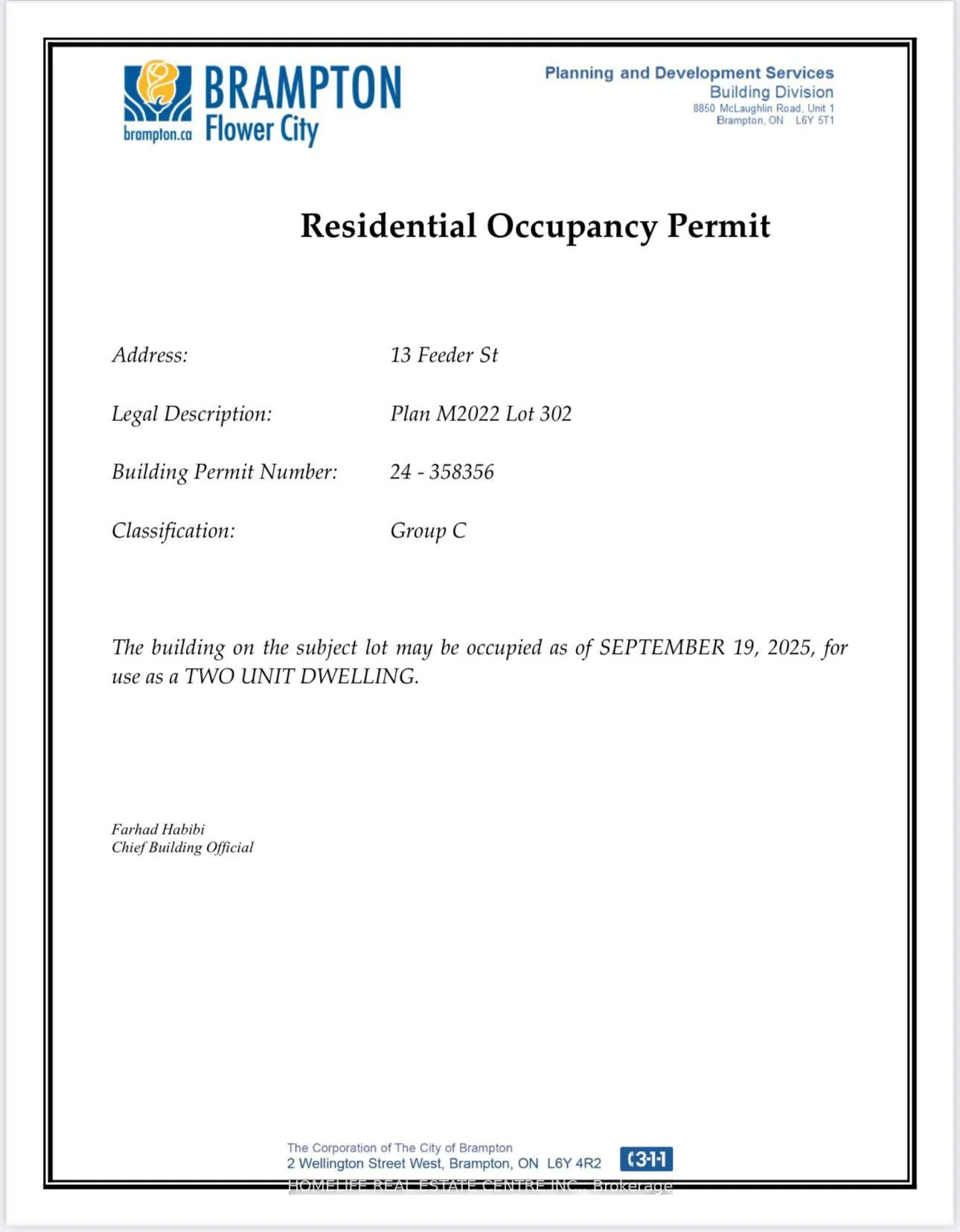 Photo 38 of 13 Feeder Street, Brampton, Northwest Brampton — HOMEH
