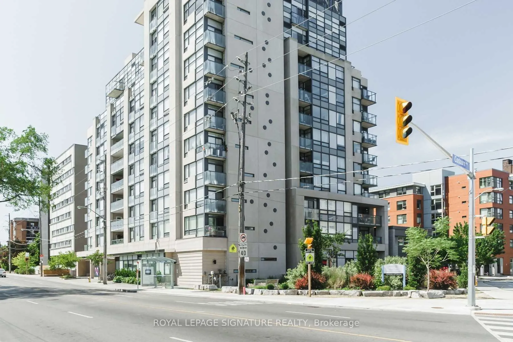 Front of Unit 208, 280 Donlands Avenue