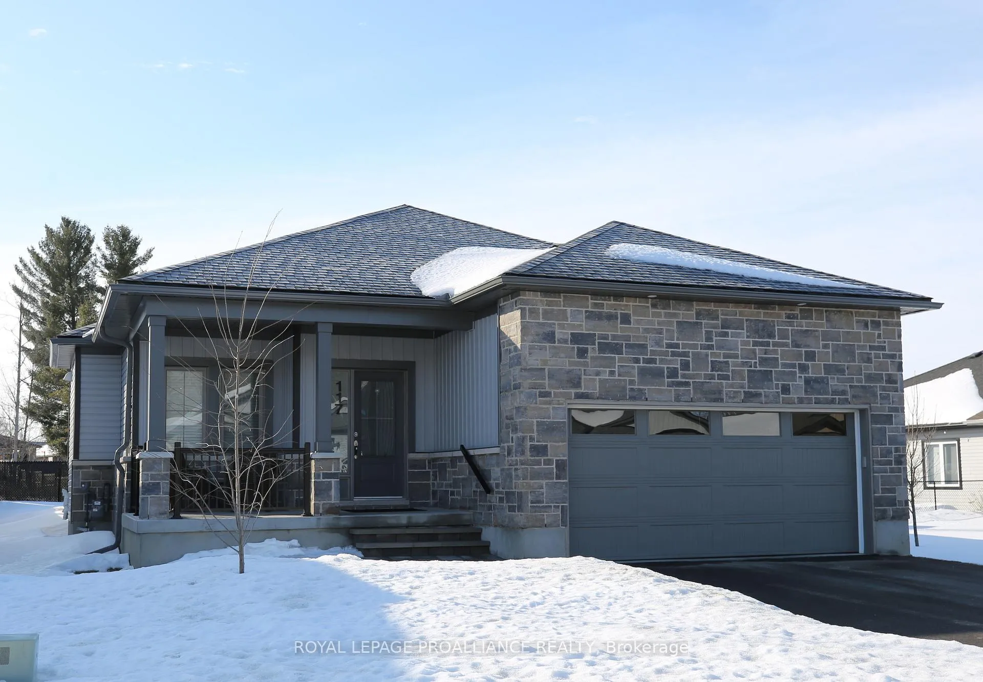 Front of 117 Adley Drive