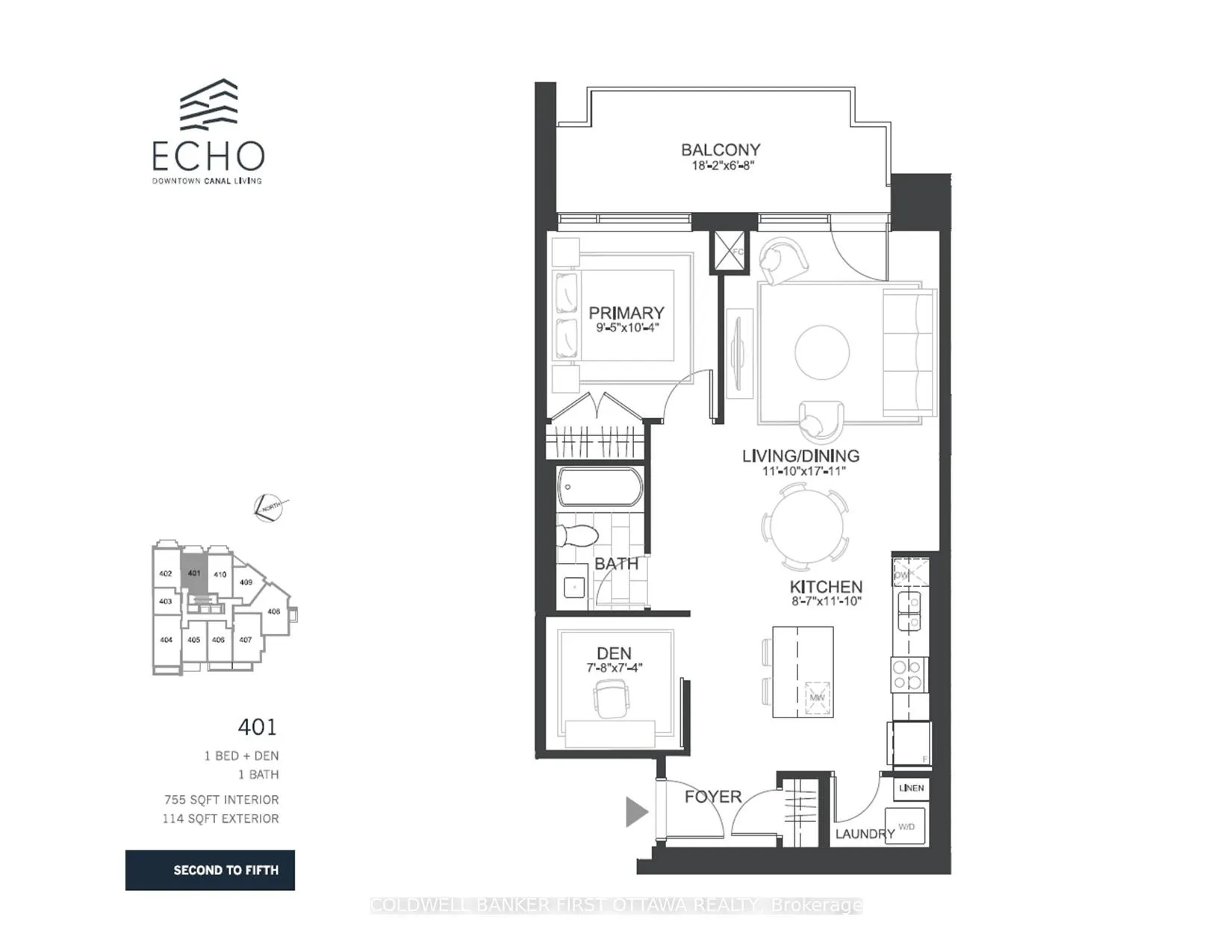 Photo 19 of Unit 401, 115 Echo Drive, Ottawa, Ottawa East — HOMEH