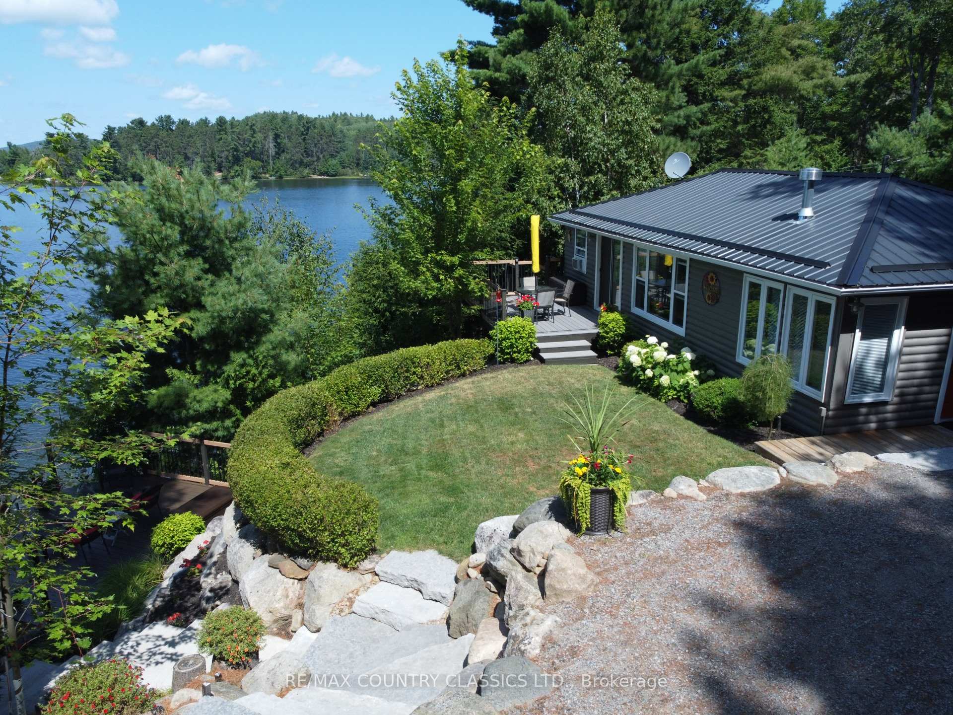 Front of 156 East Side Trout Lake Lane