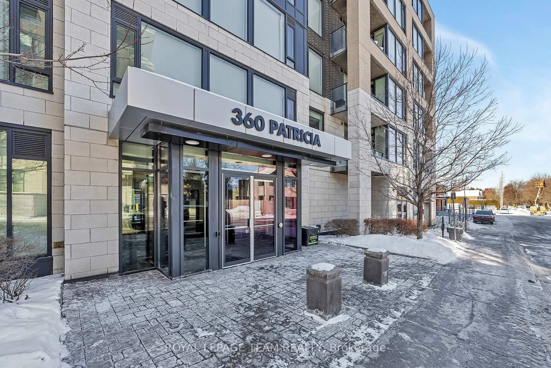 Front of Unit 717, 360 Patricia Avenue