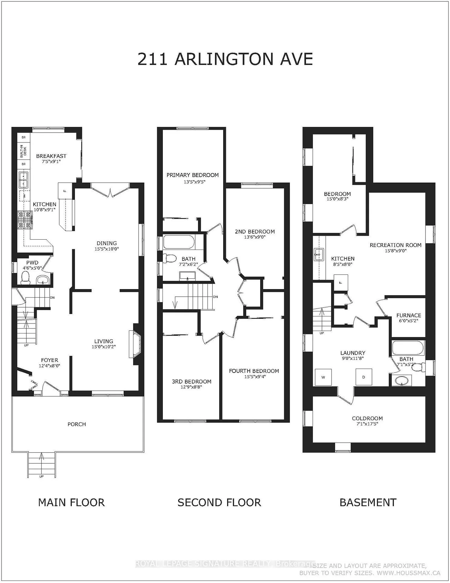 Photo 32 of 211 Arlington Avenue, Toronto, Humewood-Cedarvale — HOMEH