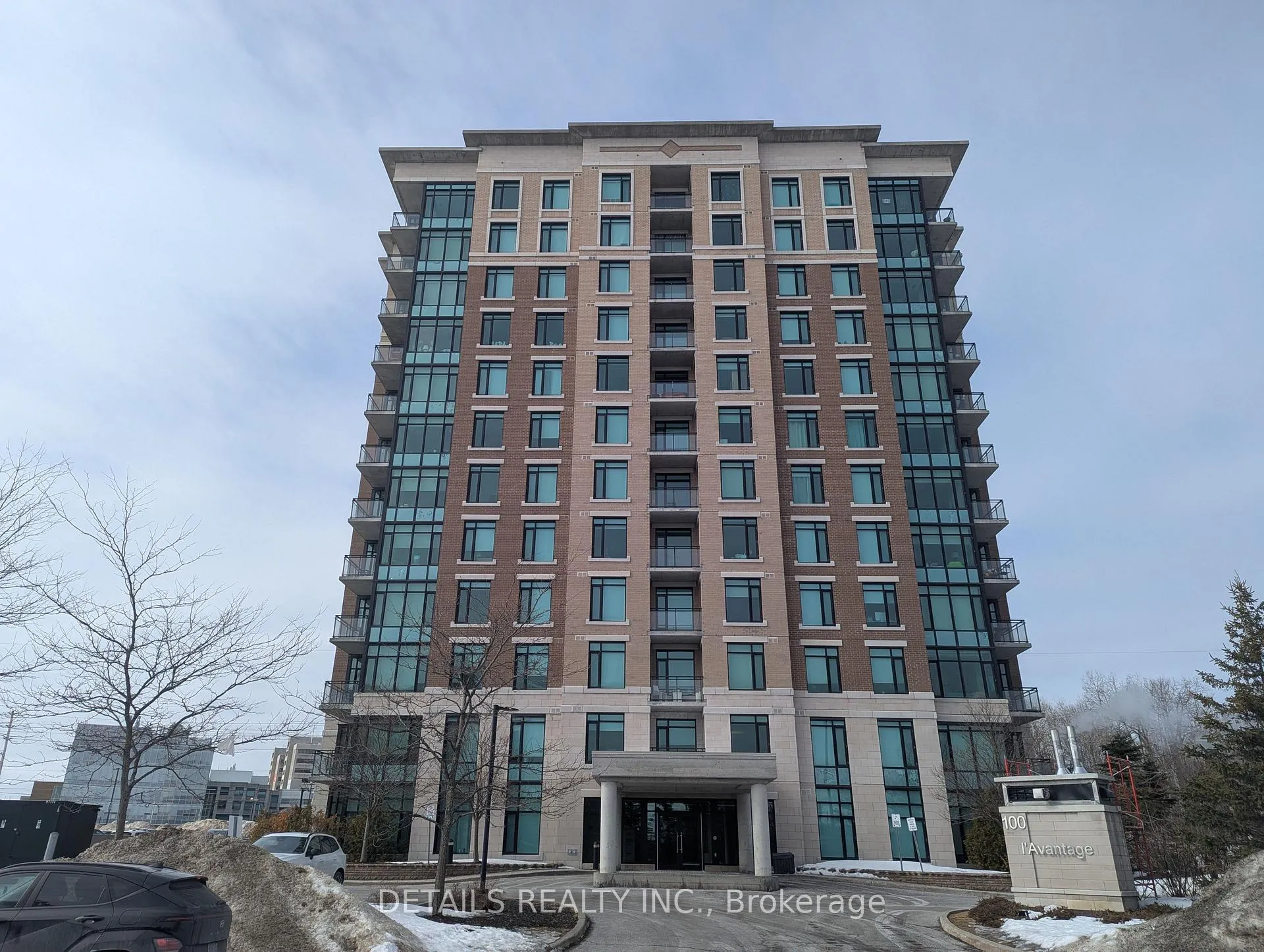 Front of Unit 402, 100 Roger Guindon Avenue