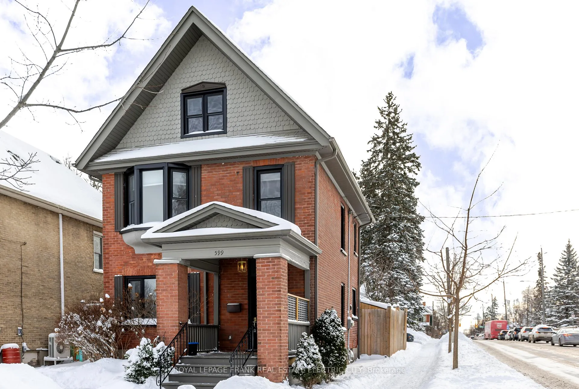 Front of 599 Homewood Avenue