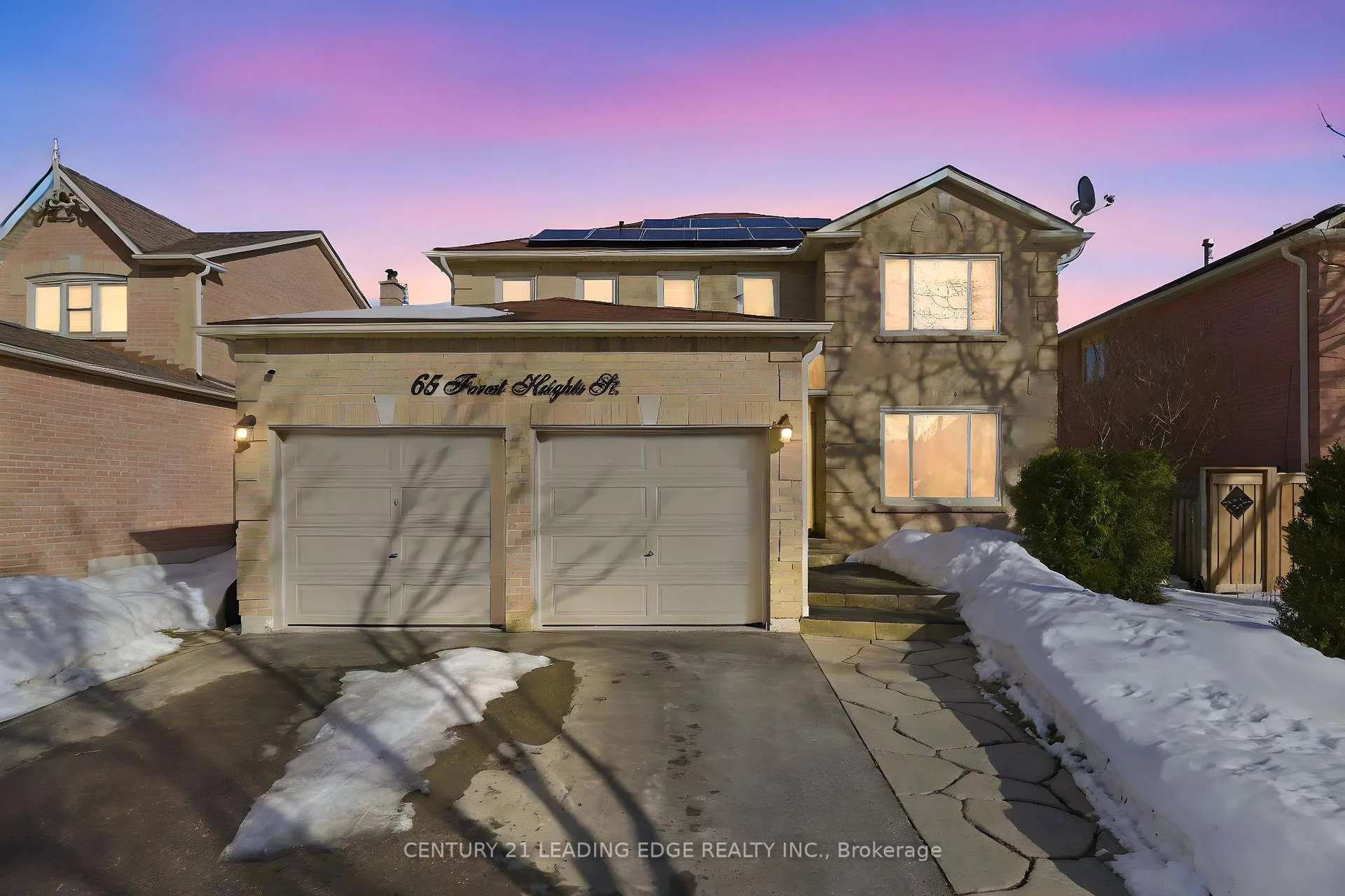 Front of 65 Forest Heights Street
