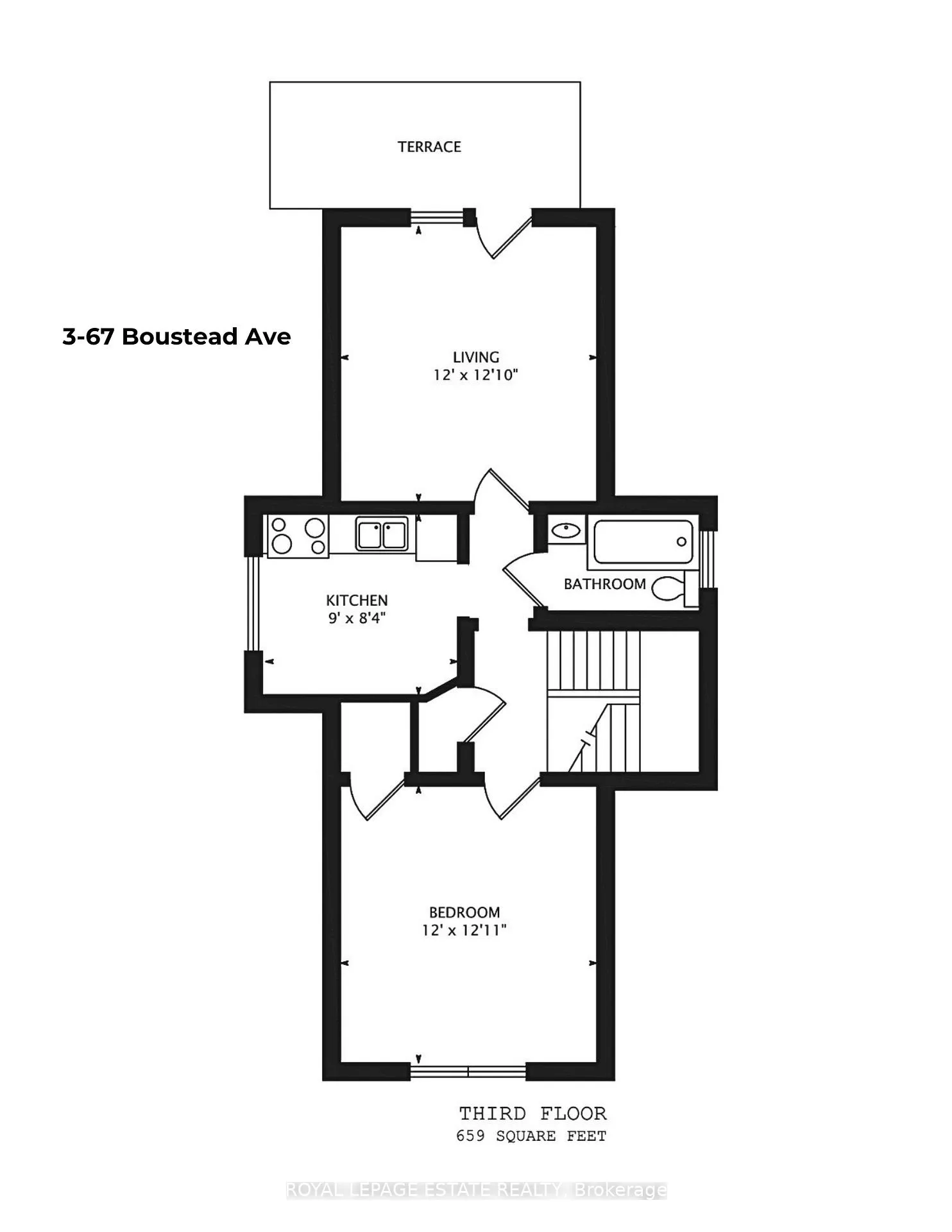 Photo 9 of Unit 3, 67 Boustead Avenue, Toronto, High Park-Swansea — HOMEH