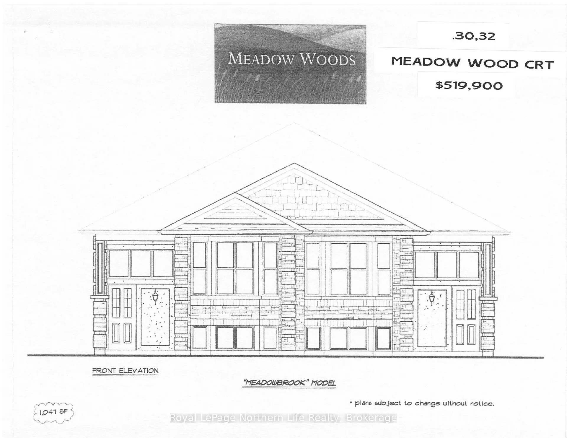 Front of 32 Meadow Wood Court