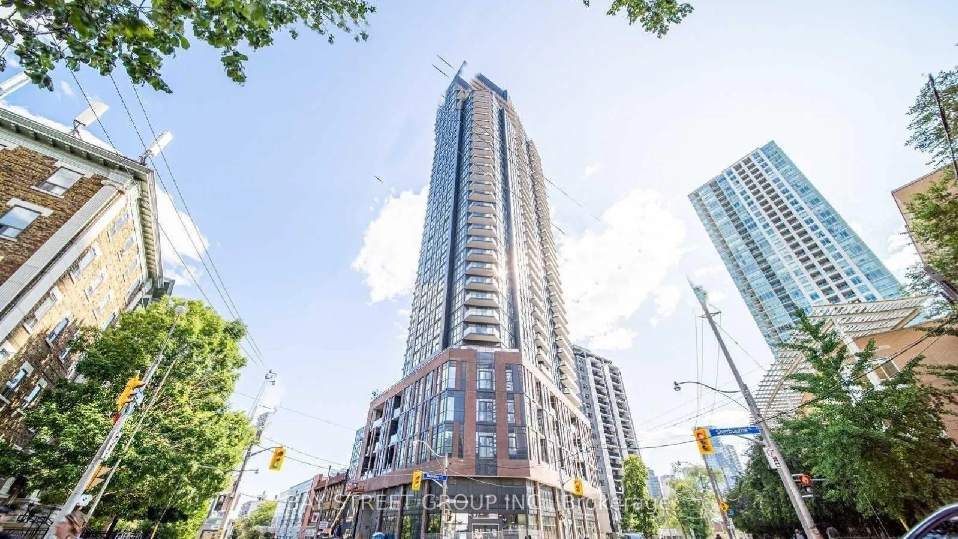 Front of Unit 1908, 159 Wellesley Street E
