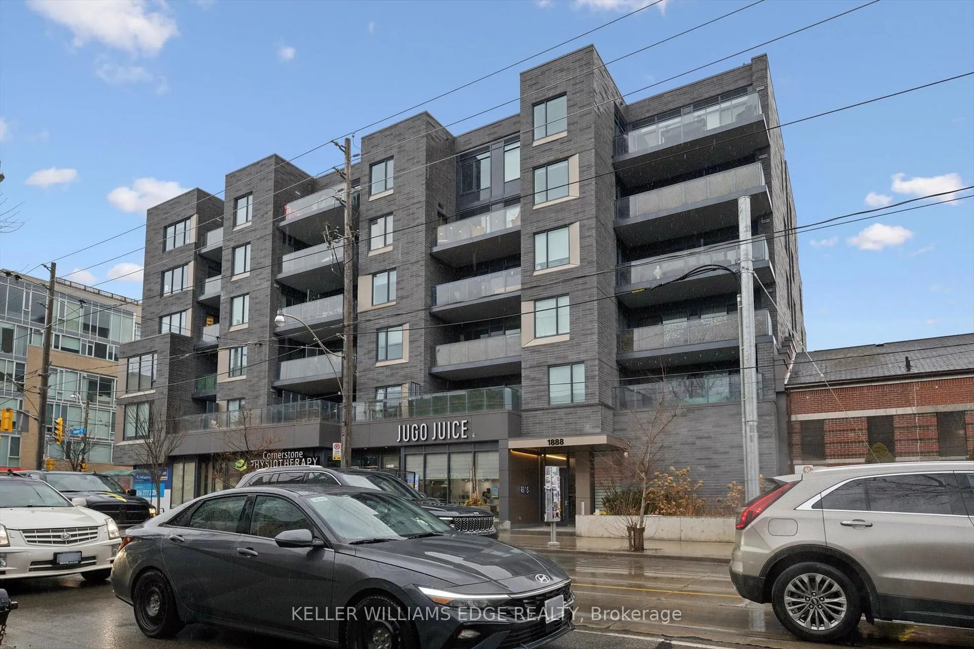 Front of Unit 501, 1888 Queen Street E