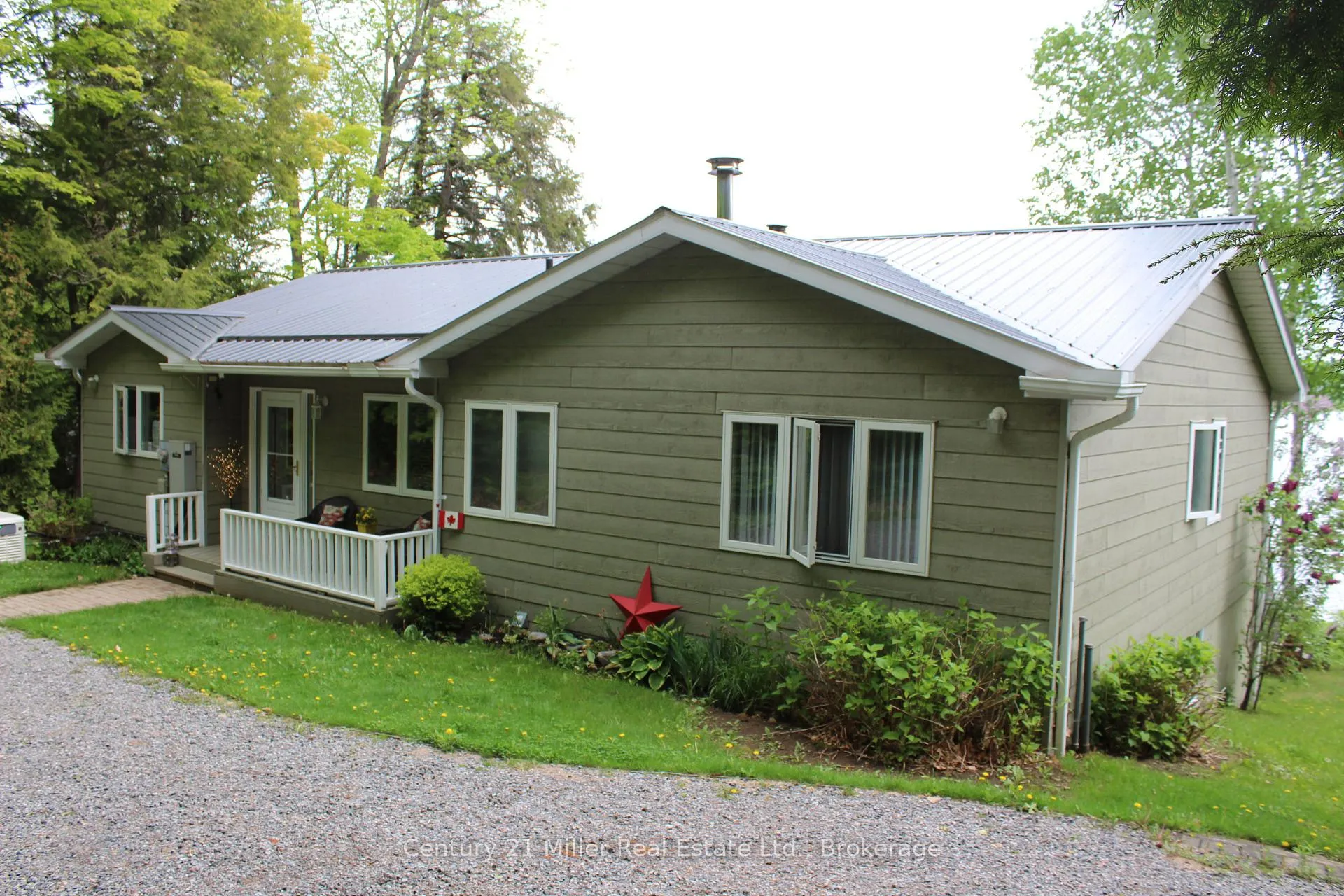 Front of 994 Kamaniskeg Lake Road