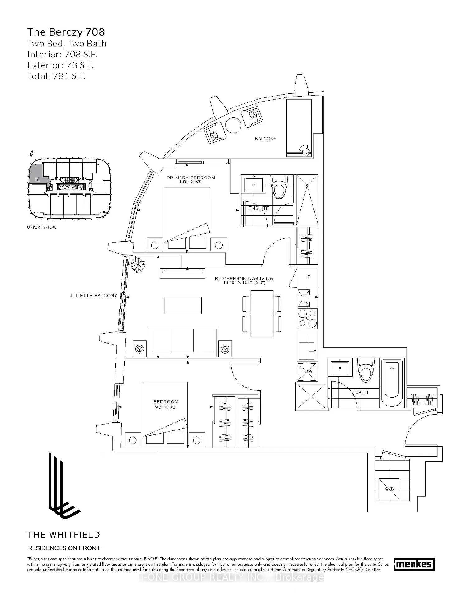 Photo 10 of Unit 1612, 180 Front Street E, Toronto, Moss Park — HOMEH