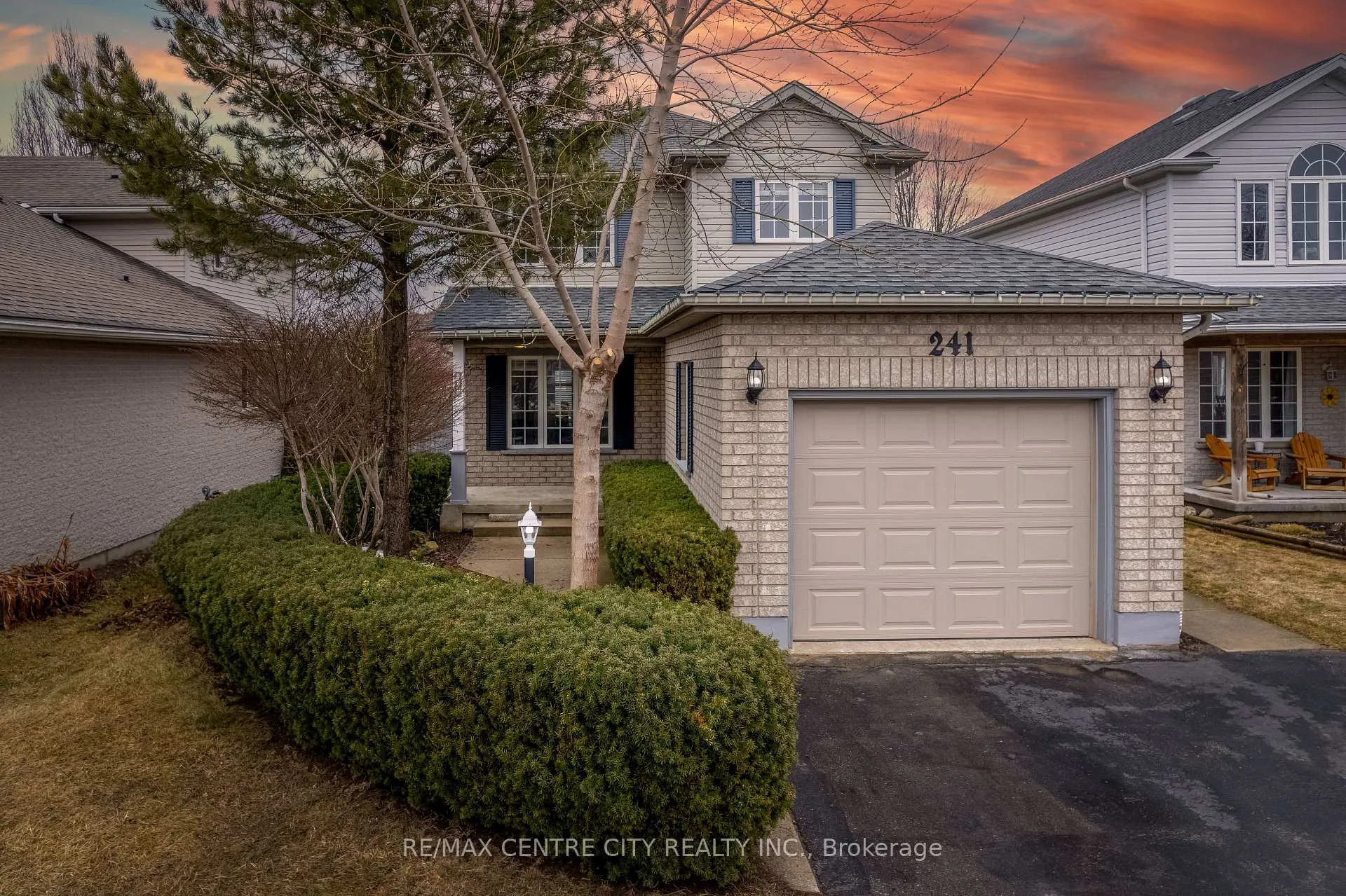 Front of 241 Parkview Drive