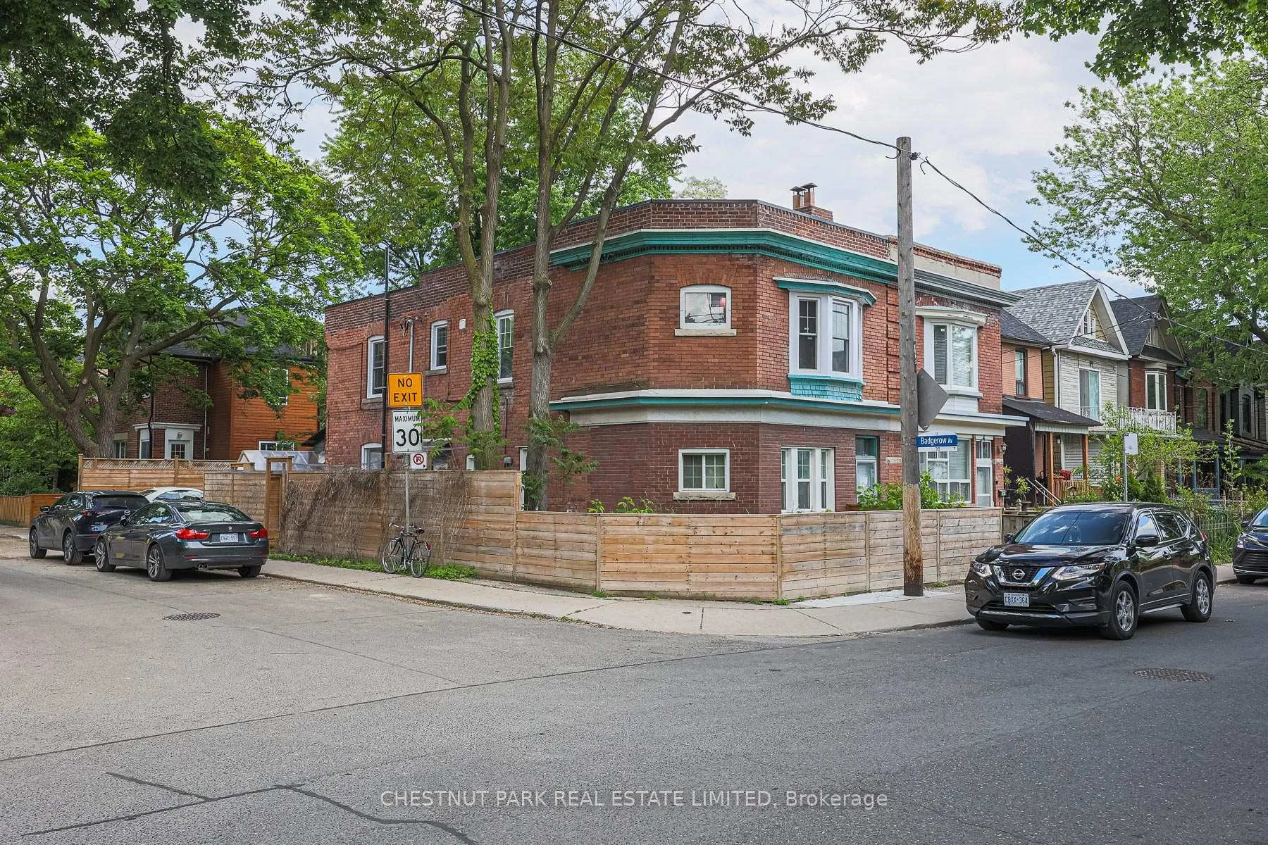 Front of Unit Lower, 253 Pape Avenue