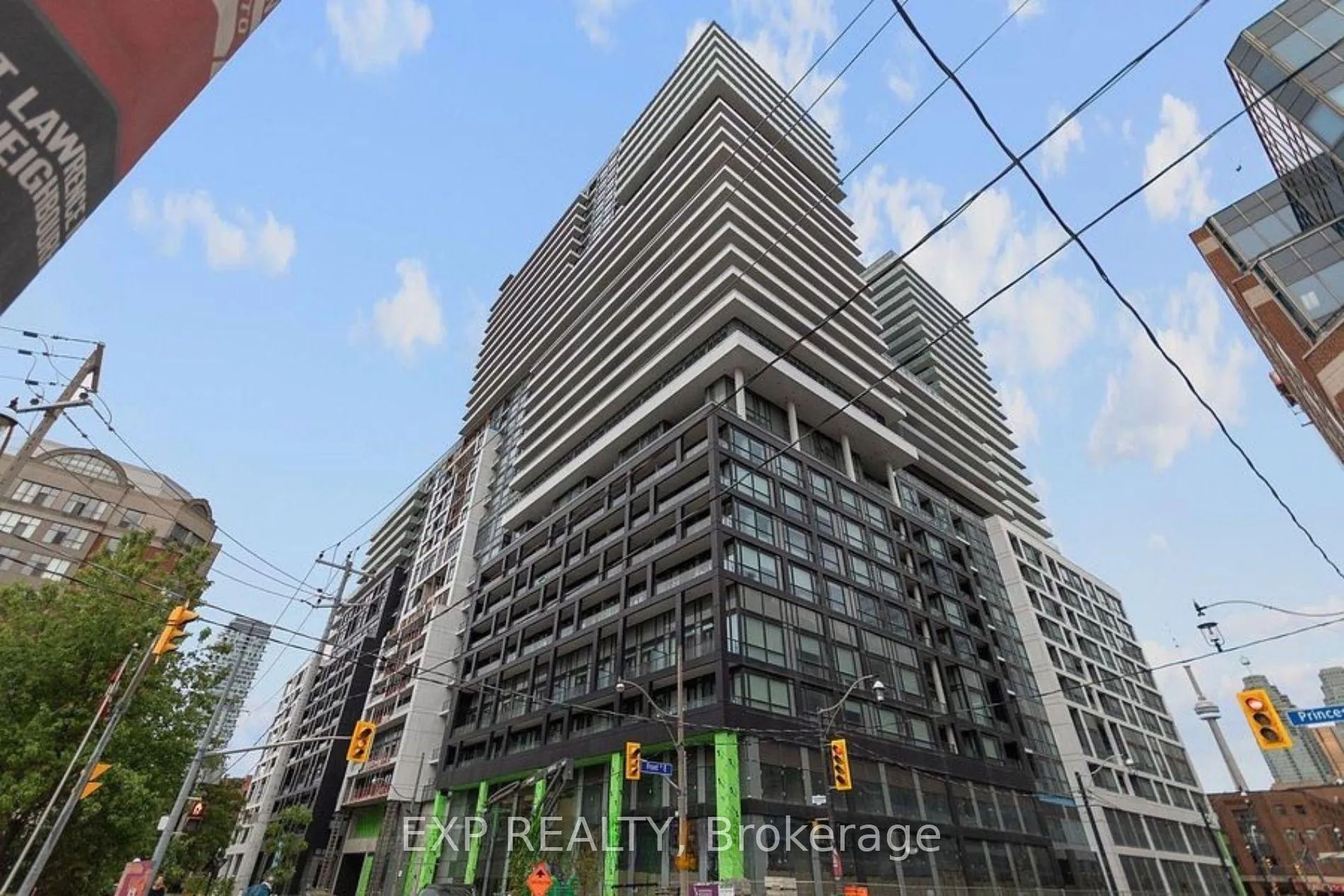 Front of Unit 2704A, 70 Princess Street