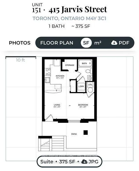 Photo 15 of Unit 151, 415 Jarvis Street, Toronto, Cabbagetown-South St. James Town — HOMEH