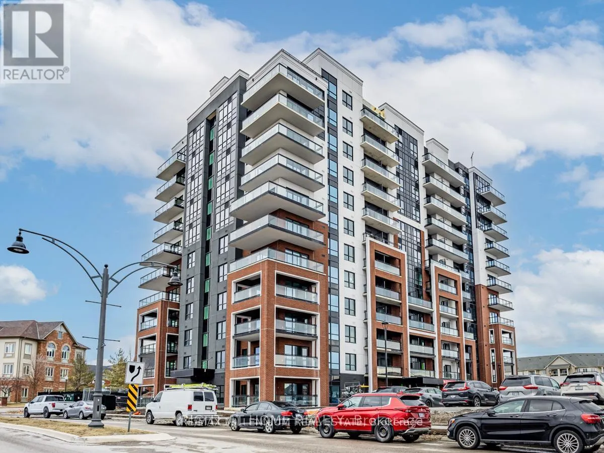 Front of Unit 810, 55 Clarington Boulevard