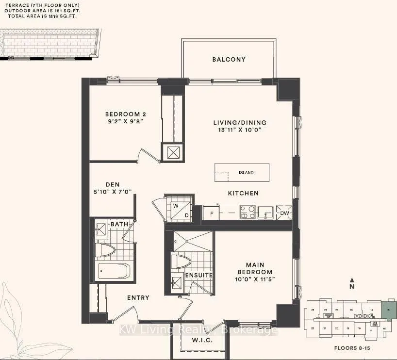 Photo 3 of Unit 1215, 7950 Bathurst Street, Vaughan, Beverley Glen — HOMEH