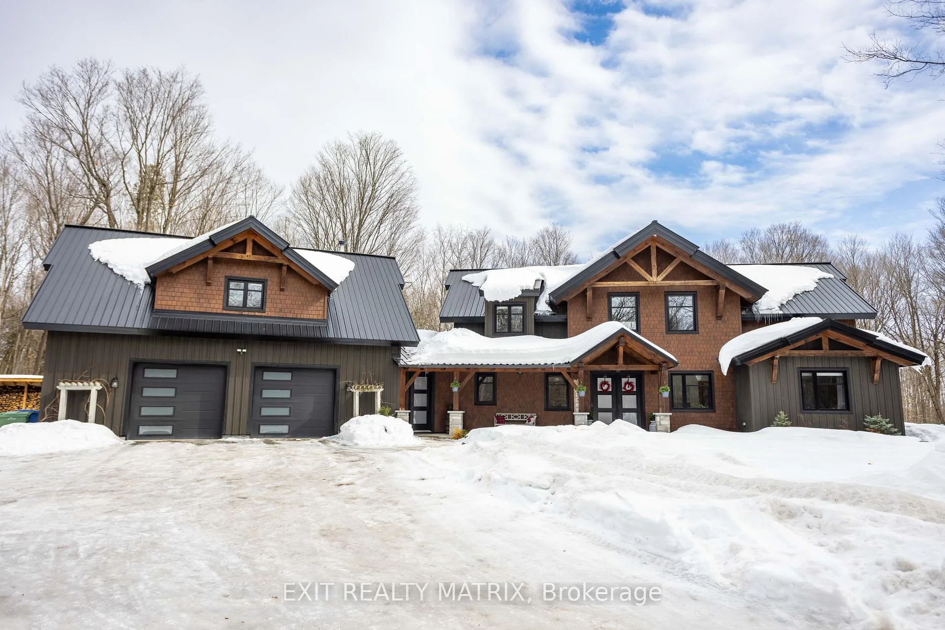 Front of 2191 Cassburn Road