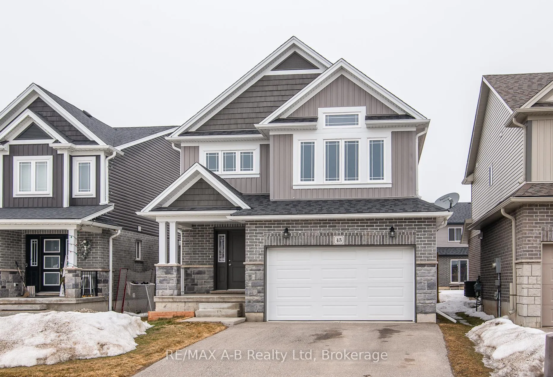 Front of 45 Robertson Drive