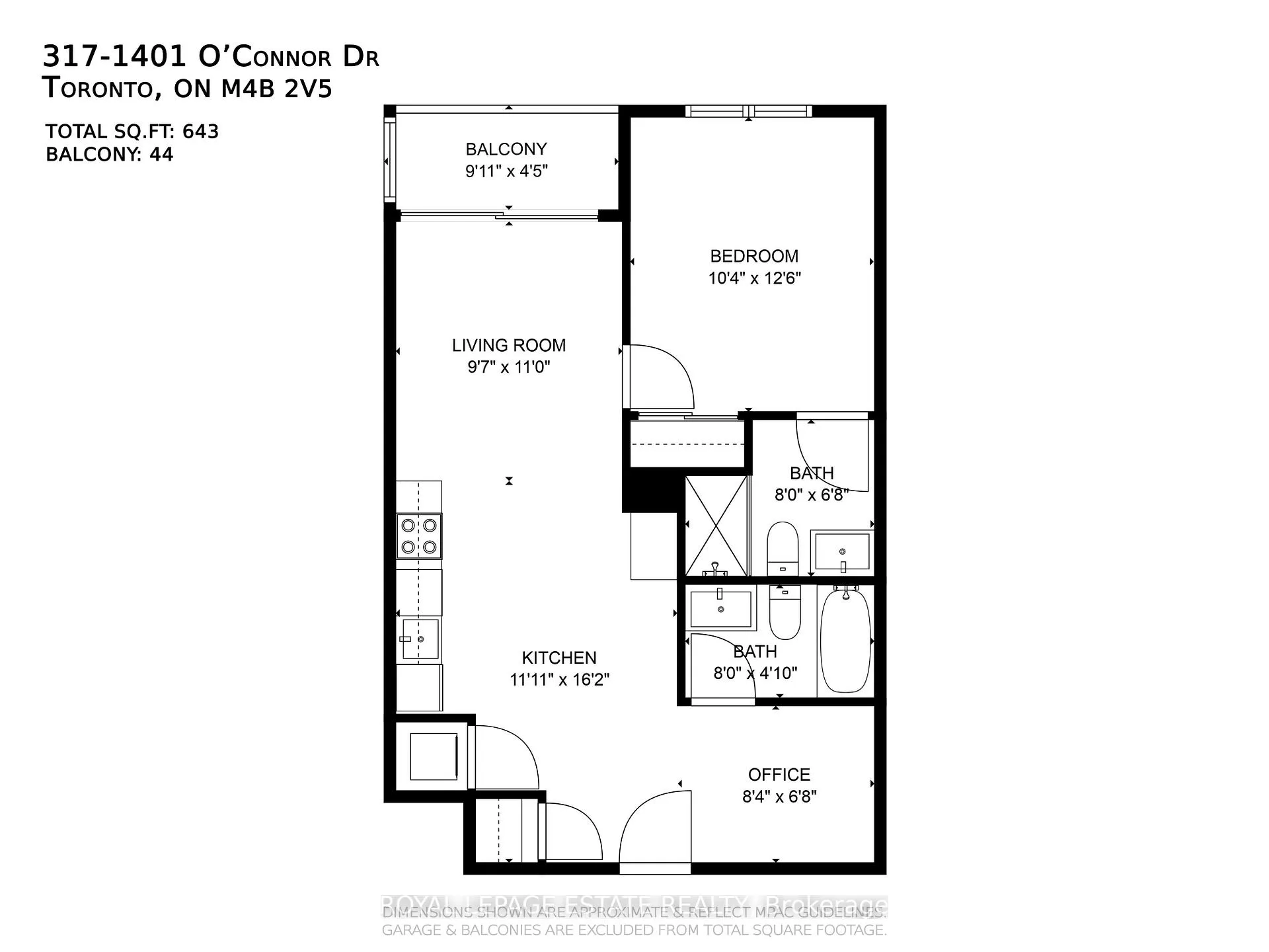 Photo 37 of Unit 317, 1401 O'Connor Drive, Toronto, O'Connor-Parkview — HOMEH
