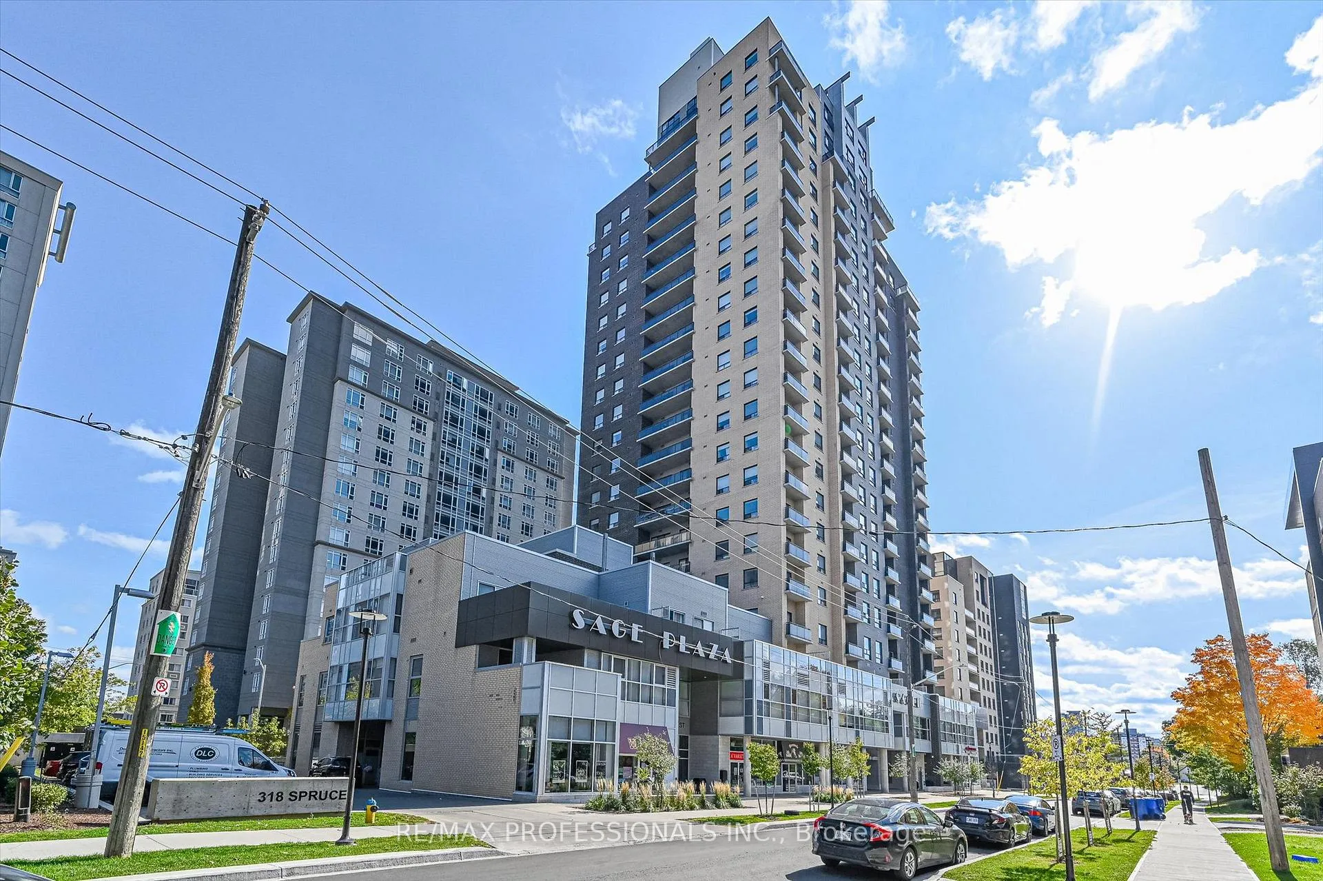 Front of Unit 2103, 318 Spruce Street