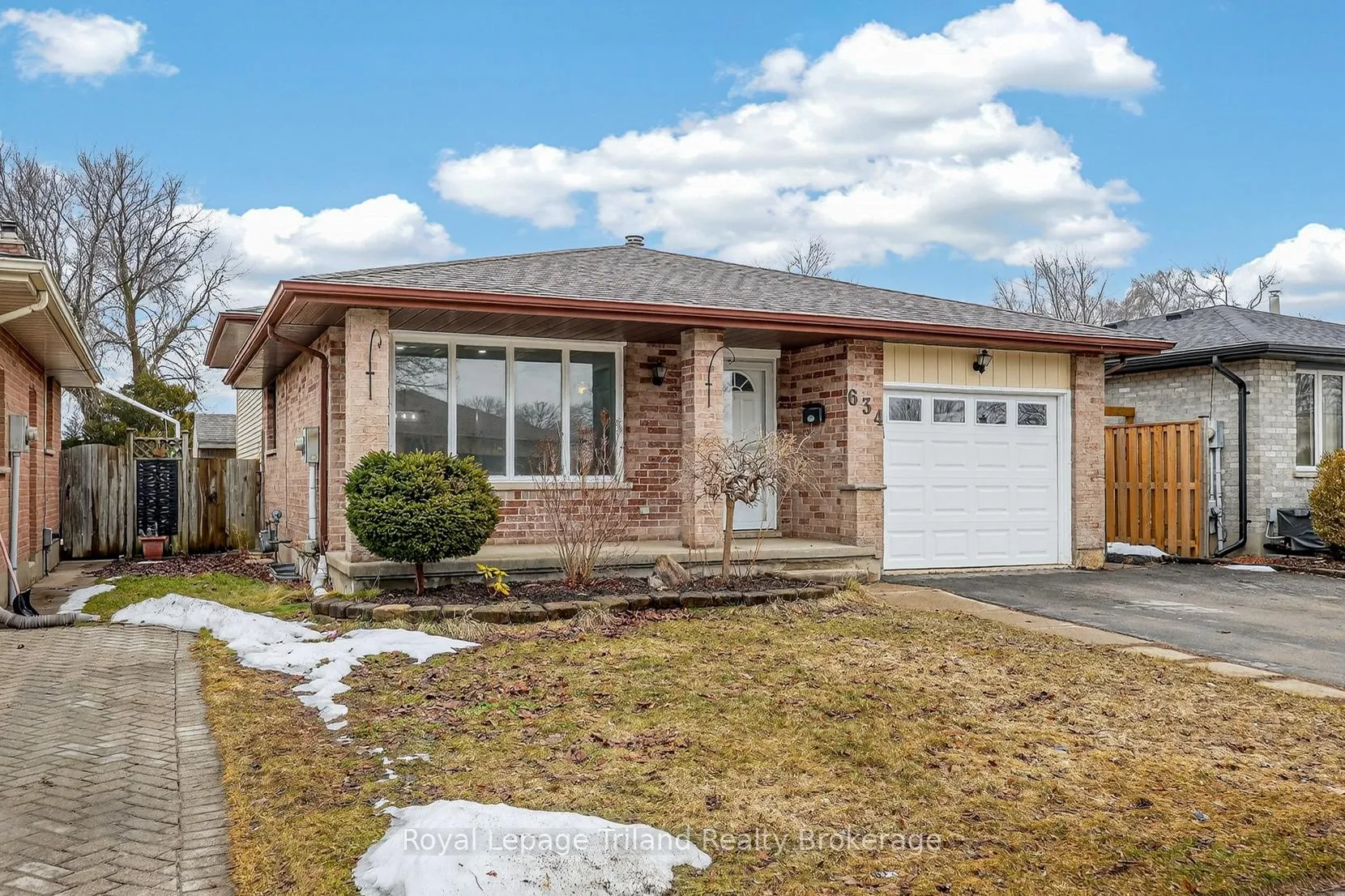 Front of 634 Classic Drive