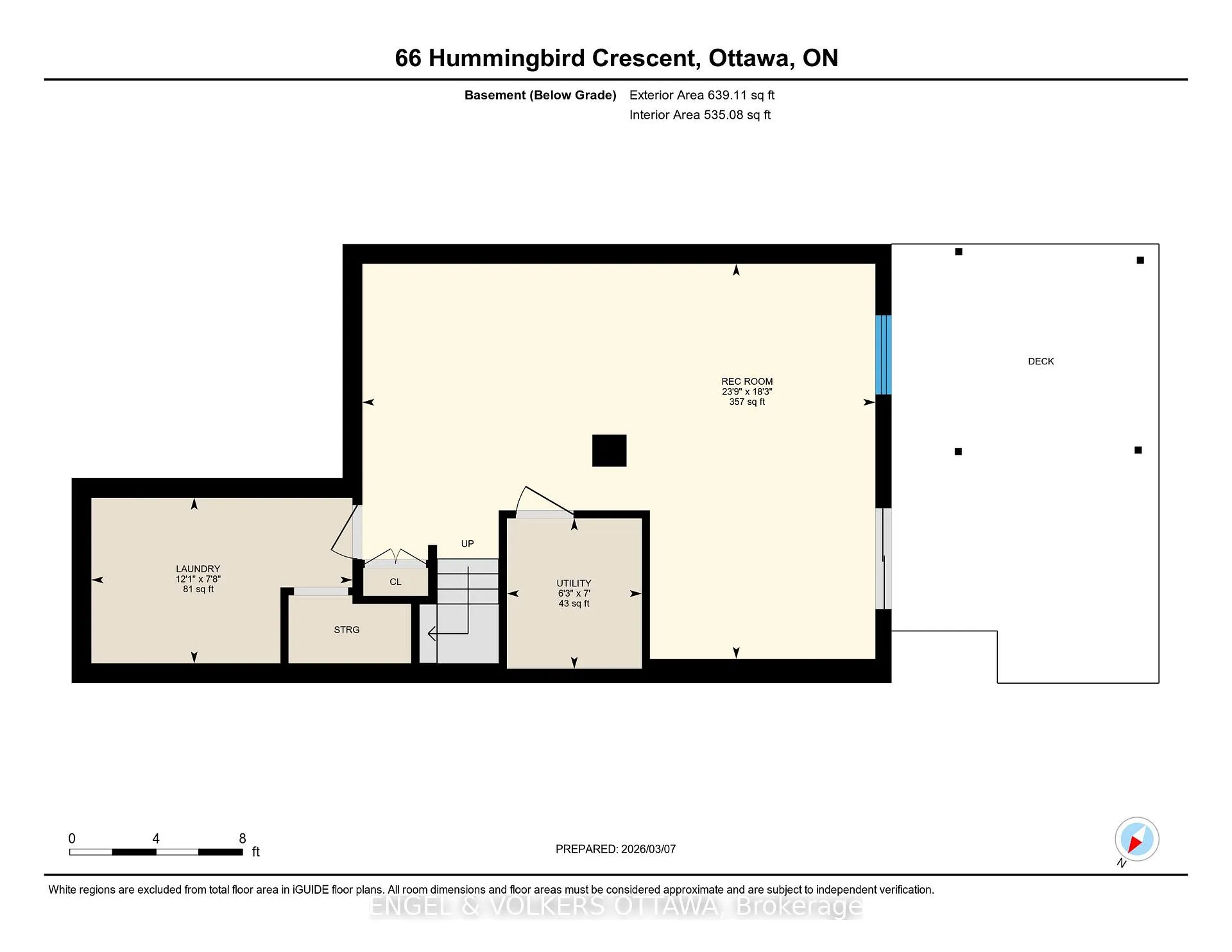 Photo 39 of 66 Hummingbird Crescent, Ottawa, Barrhaven - Cedargrove/Fraserdale — HOMEH