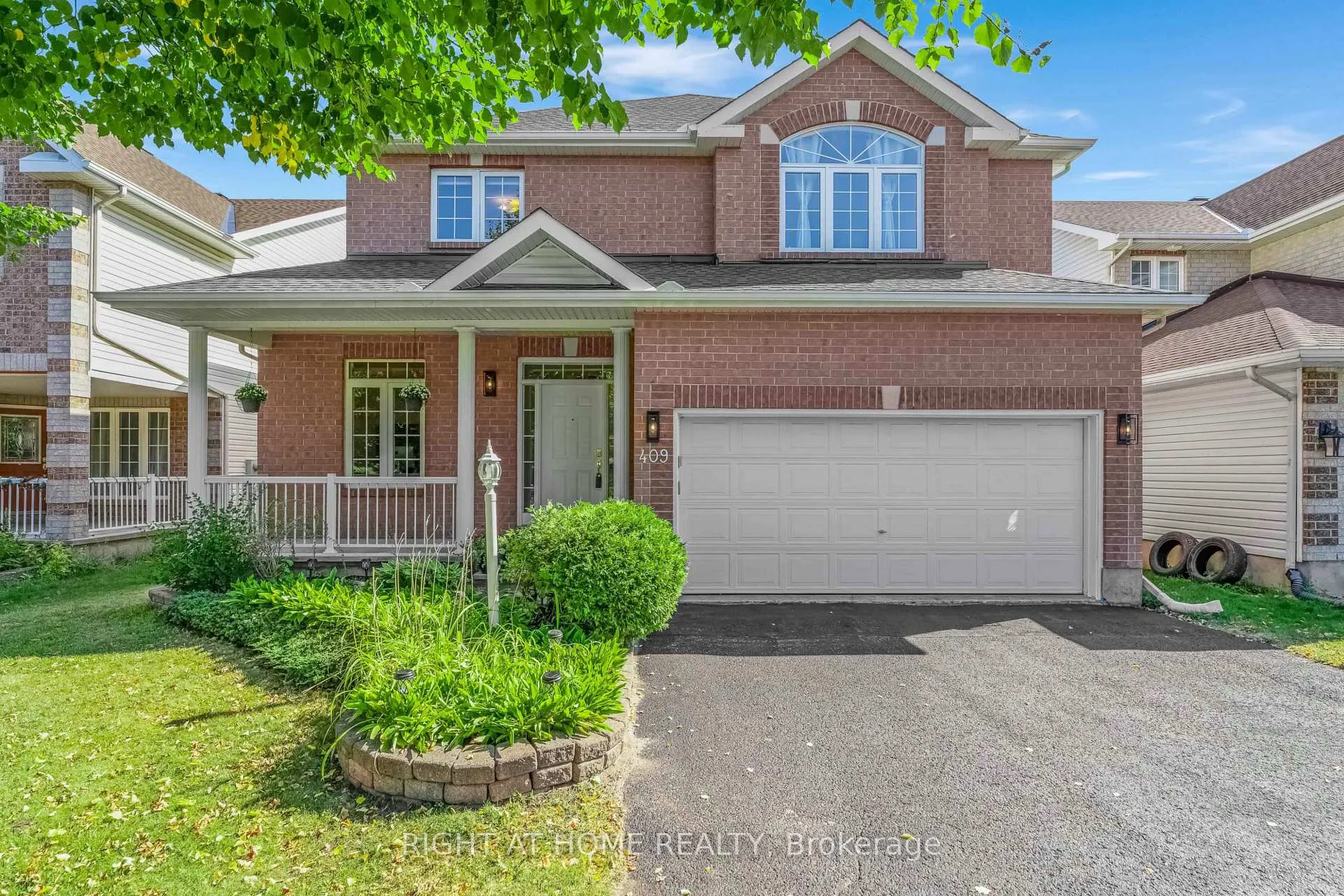 Front of 409 Beatrice Drive