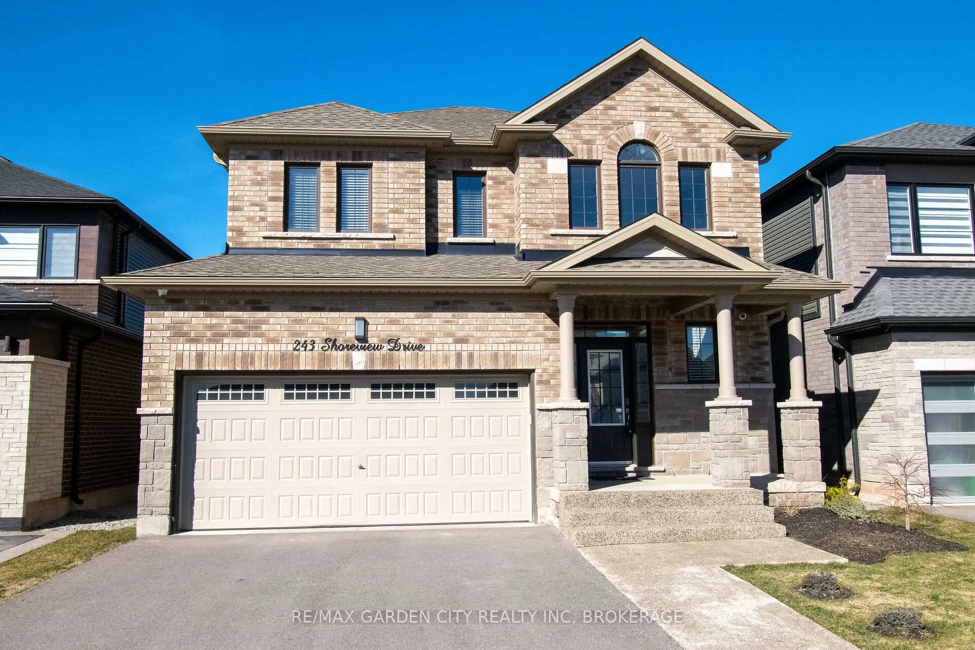 Front of 243 Shoreview Drive