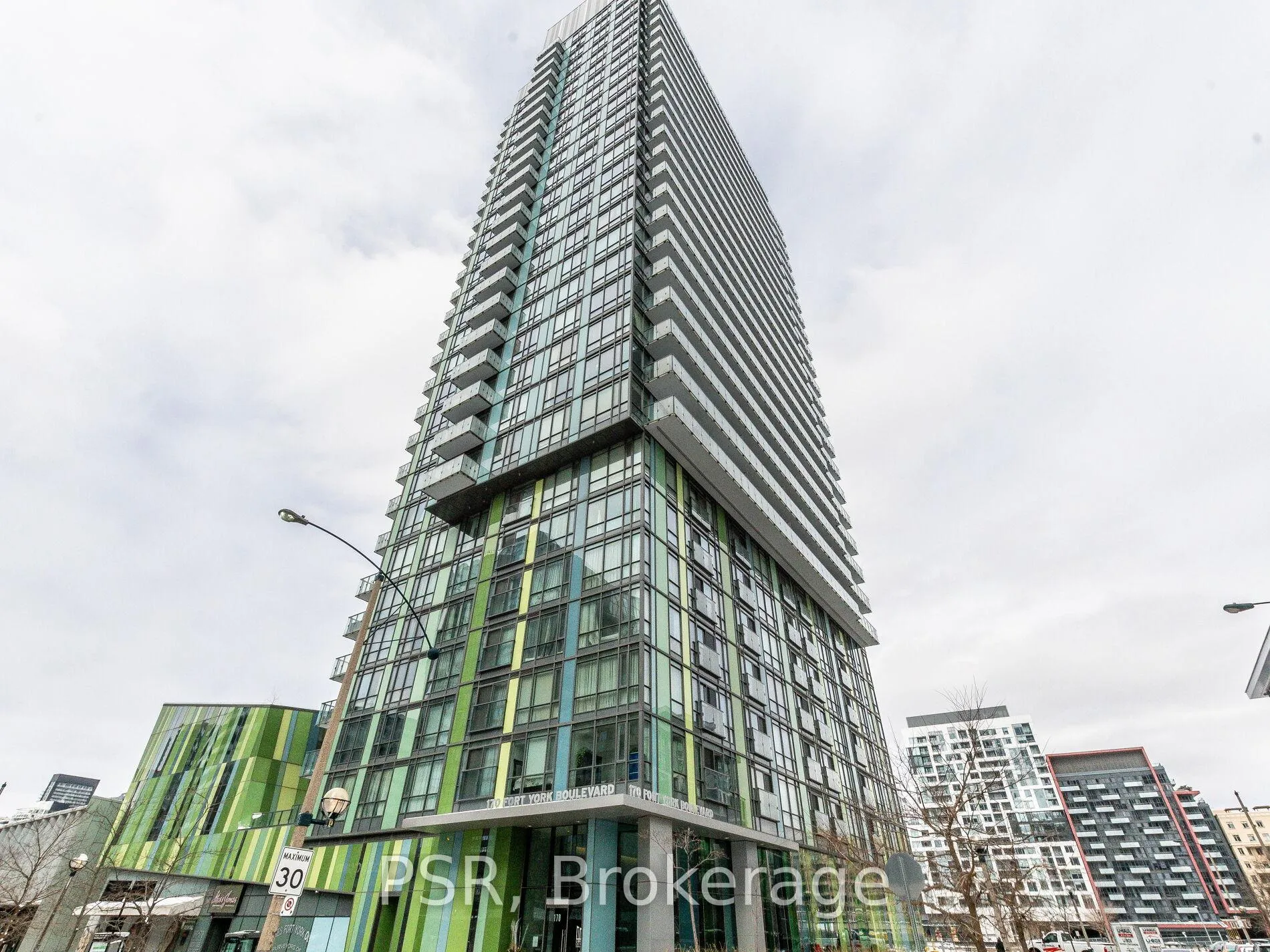 Front of Unit 2811, 170 Fort York Boulevard