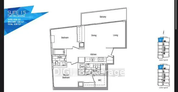 Photo 2 of Unit 915, 75 Queens Wharf Road, Toronto, Waterfront Communities — HOMEH