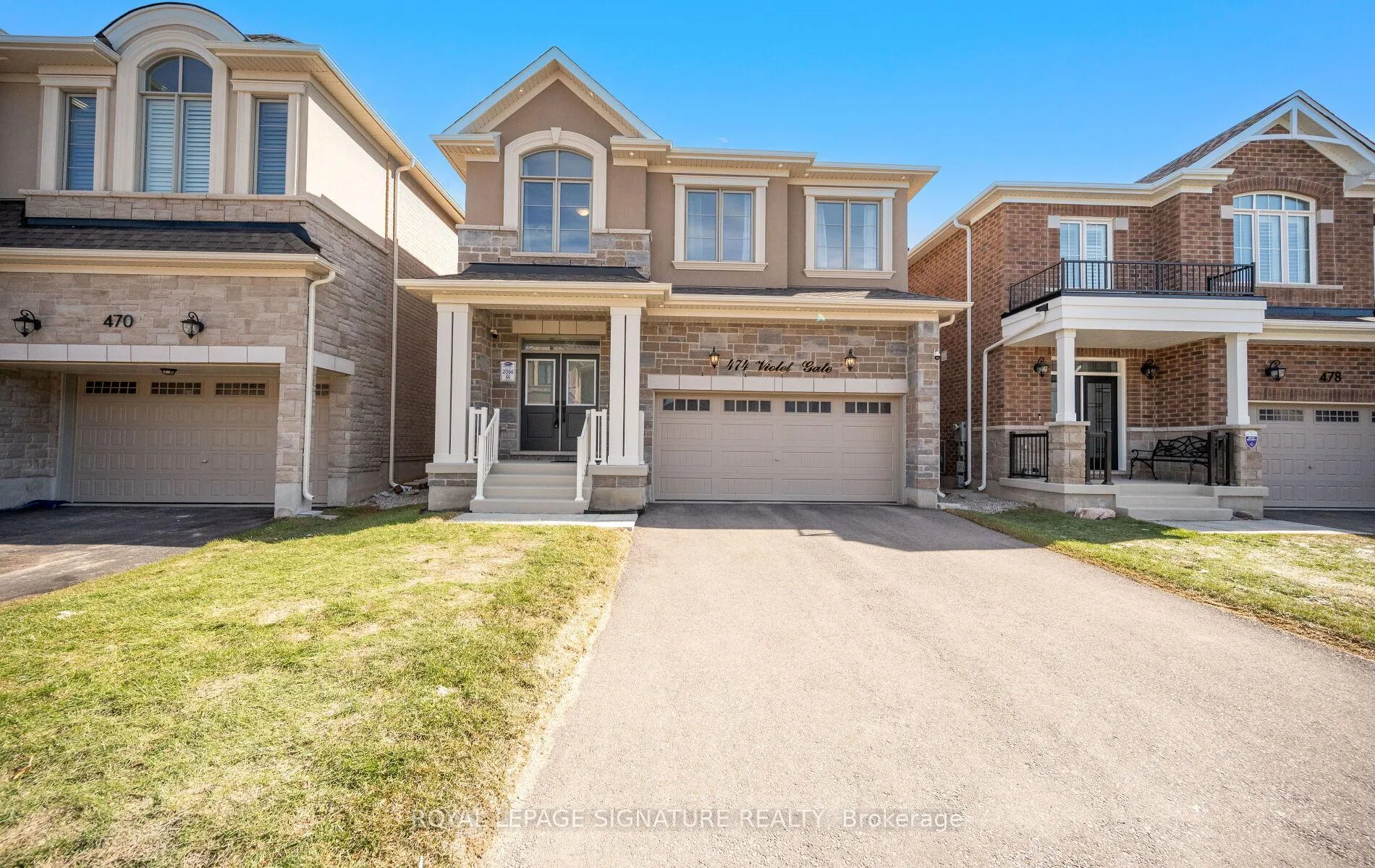 Front of 474 Violet Gate