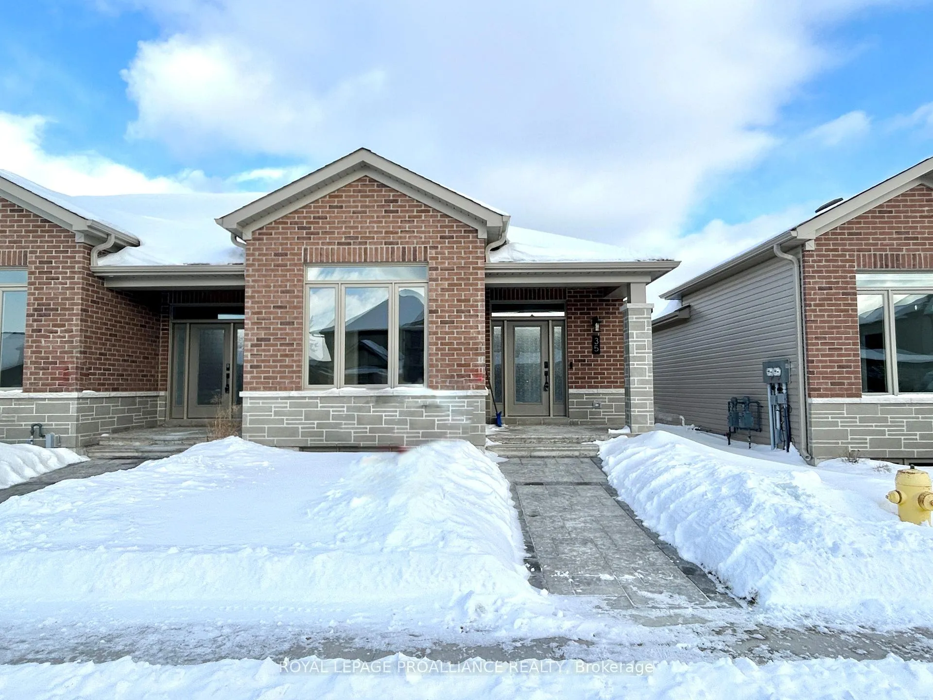 Front of 35 Athabaska Drive