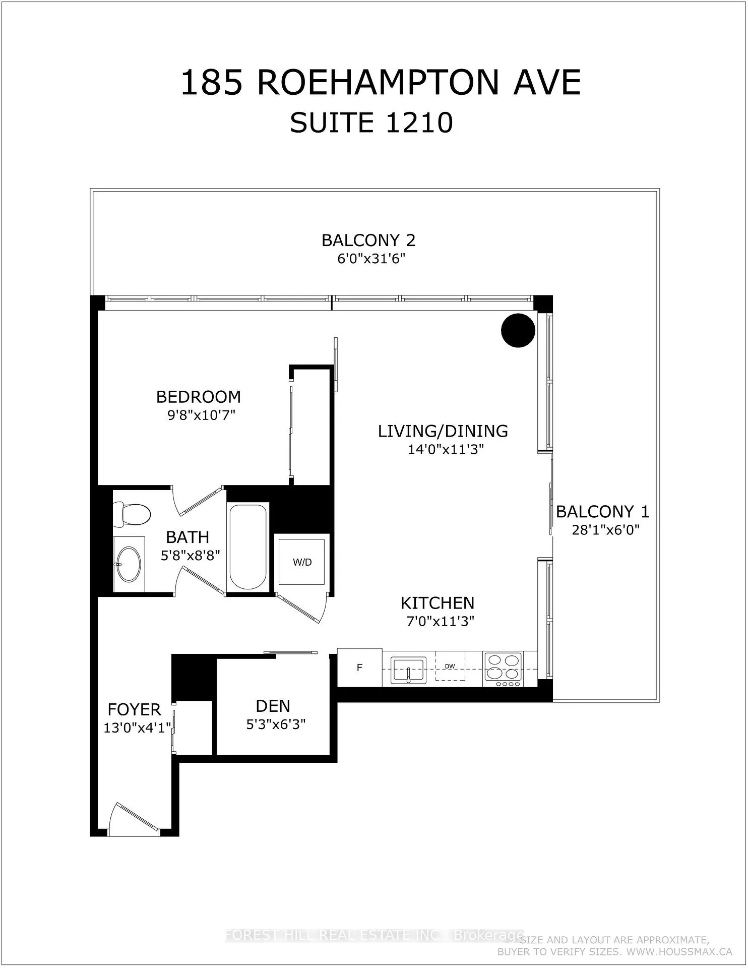 Photo 31 of Unit 1210, 185 Roehampton Avenue, Toronto, Mount Pleasant West — HOMEH