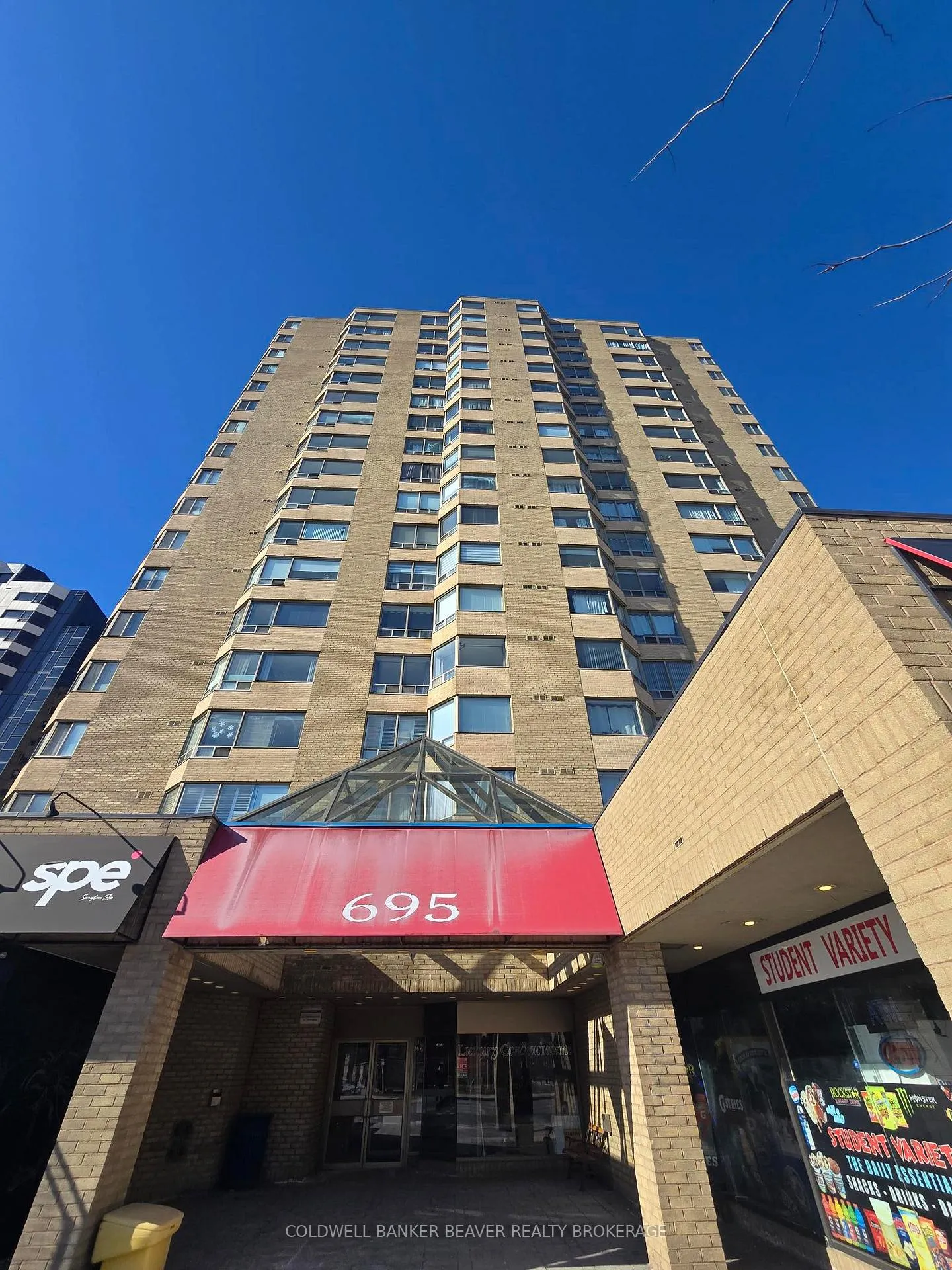 Front of Unit 704, 695 Richmond Street