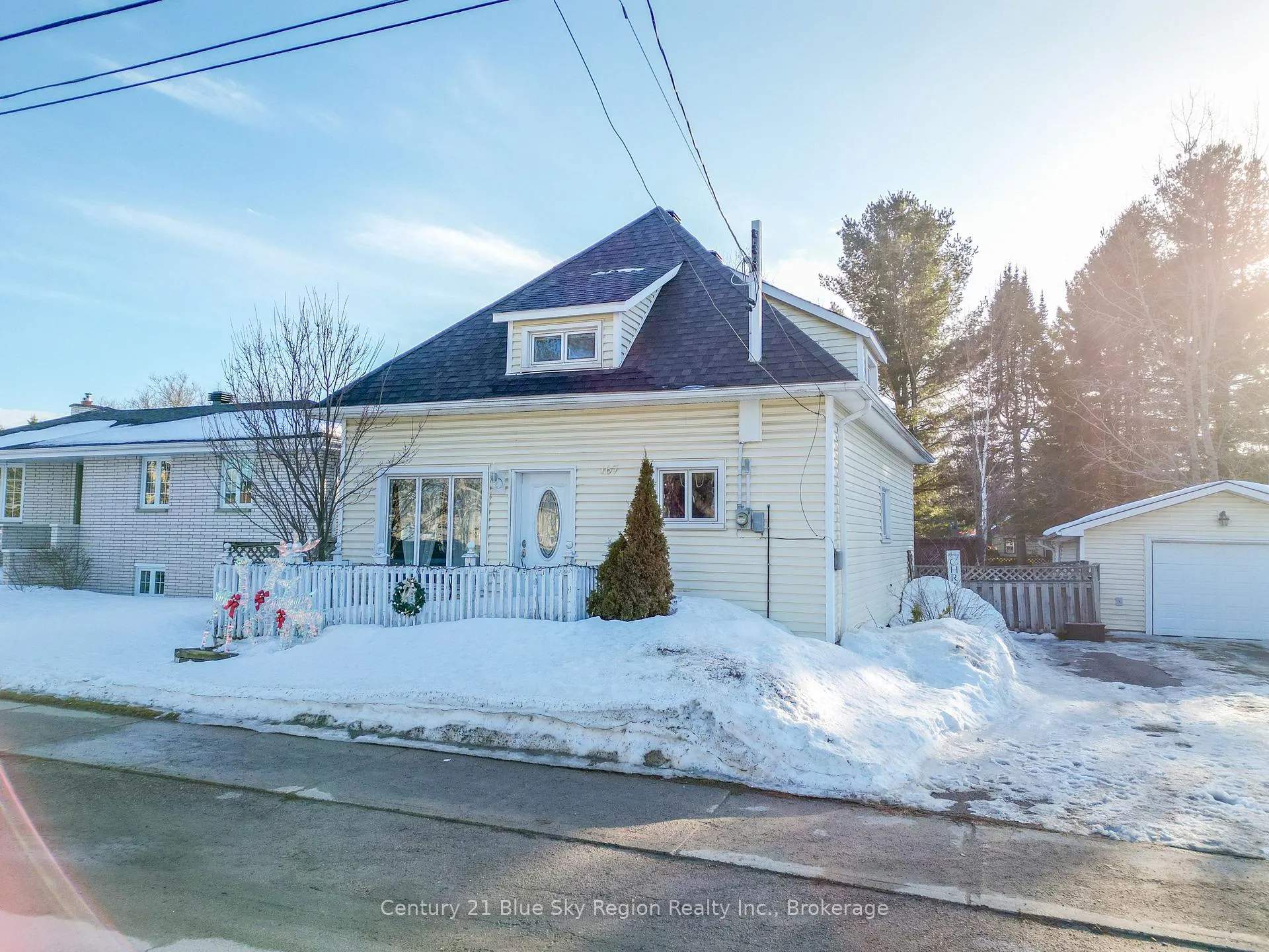Front of 167 Cache Bay Road