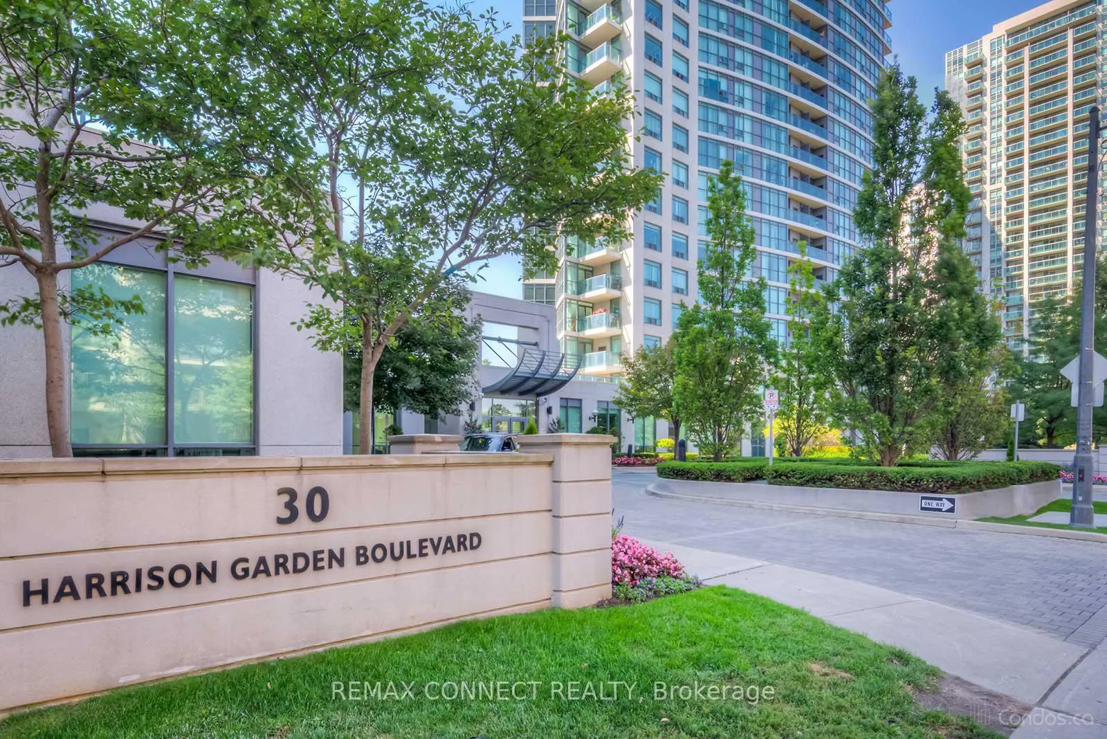 Front of Unit 511, 30 Harrison Garden Boulevard