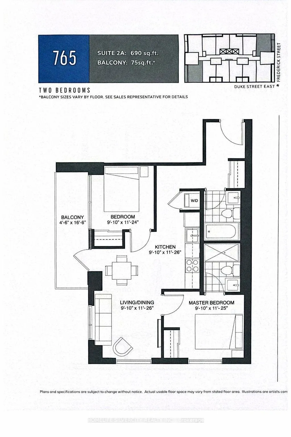 Photo 8 of Unit 3302, 60 Frederick Street, Kitchener, City Commercial Core — HOMEH