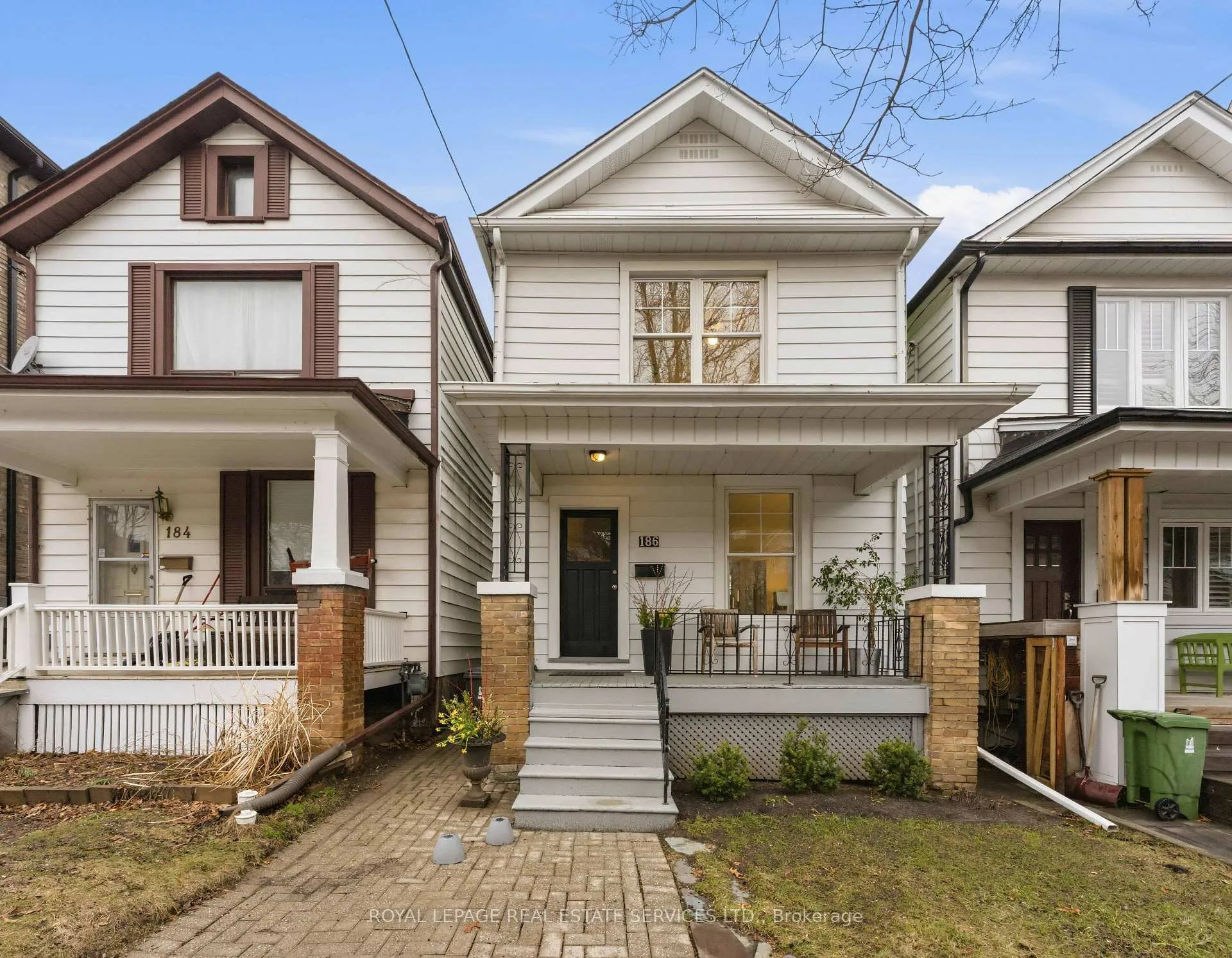 Front of 186 Roslin Avenue