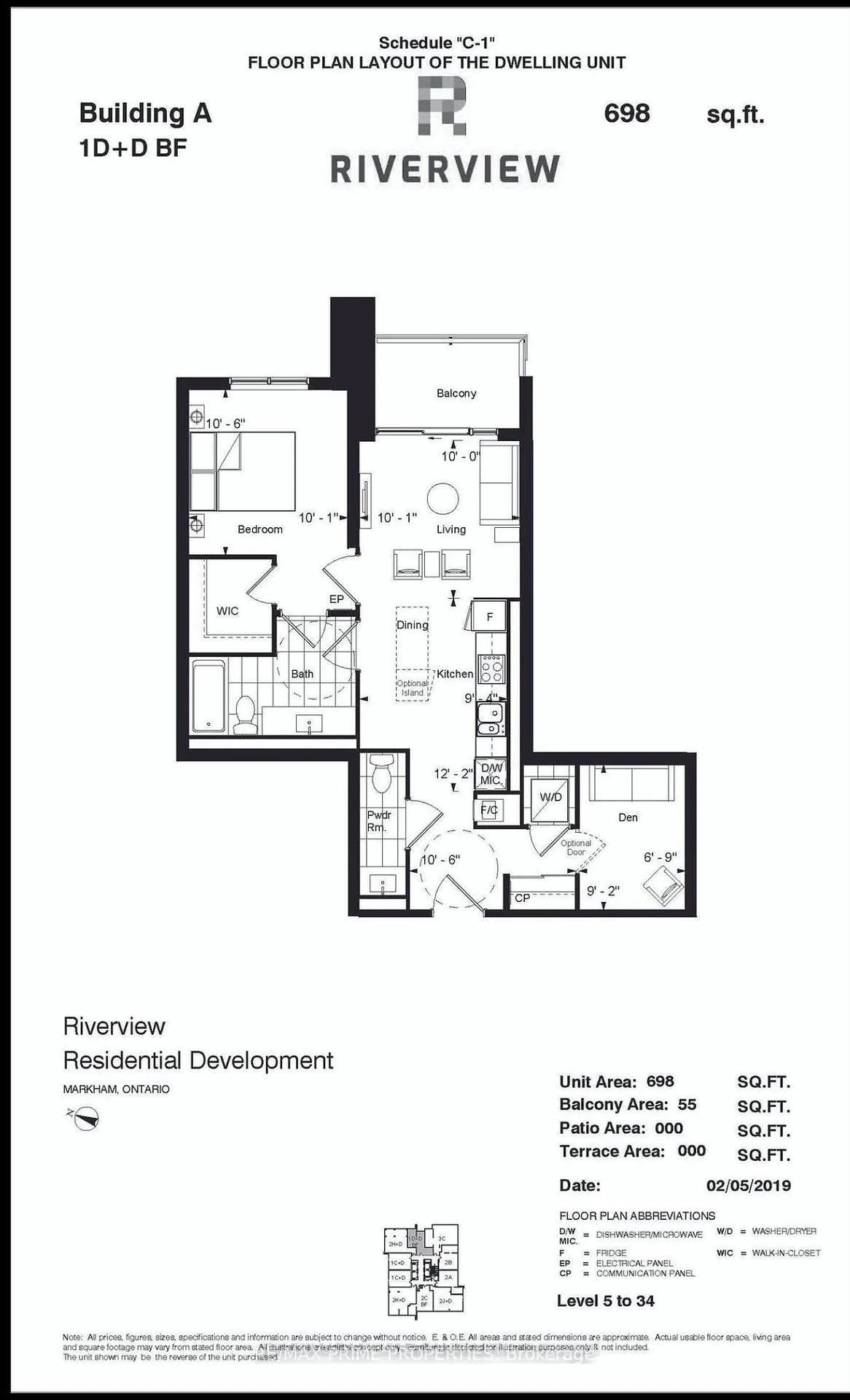 Photo 2 of Unit 2611, 8 Water Walk Drive, Markham, Unionville — HOMEH