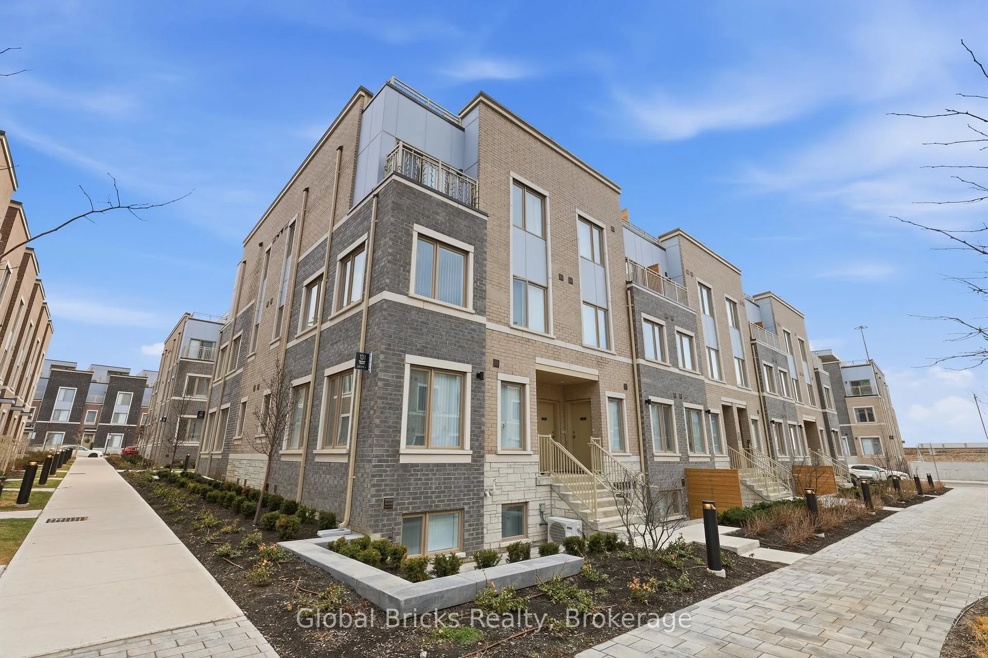 Front of Unit TH #210, 131 Honeycrisp Crescent