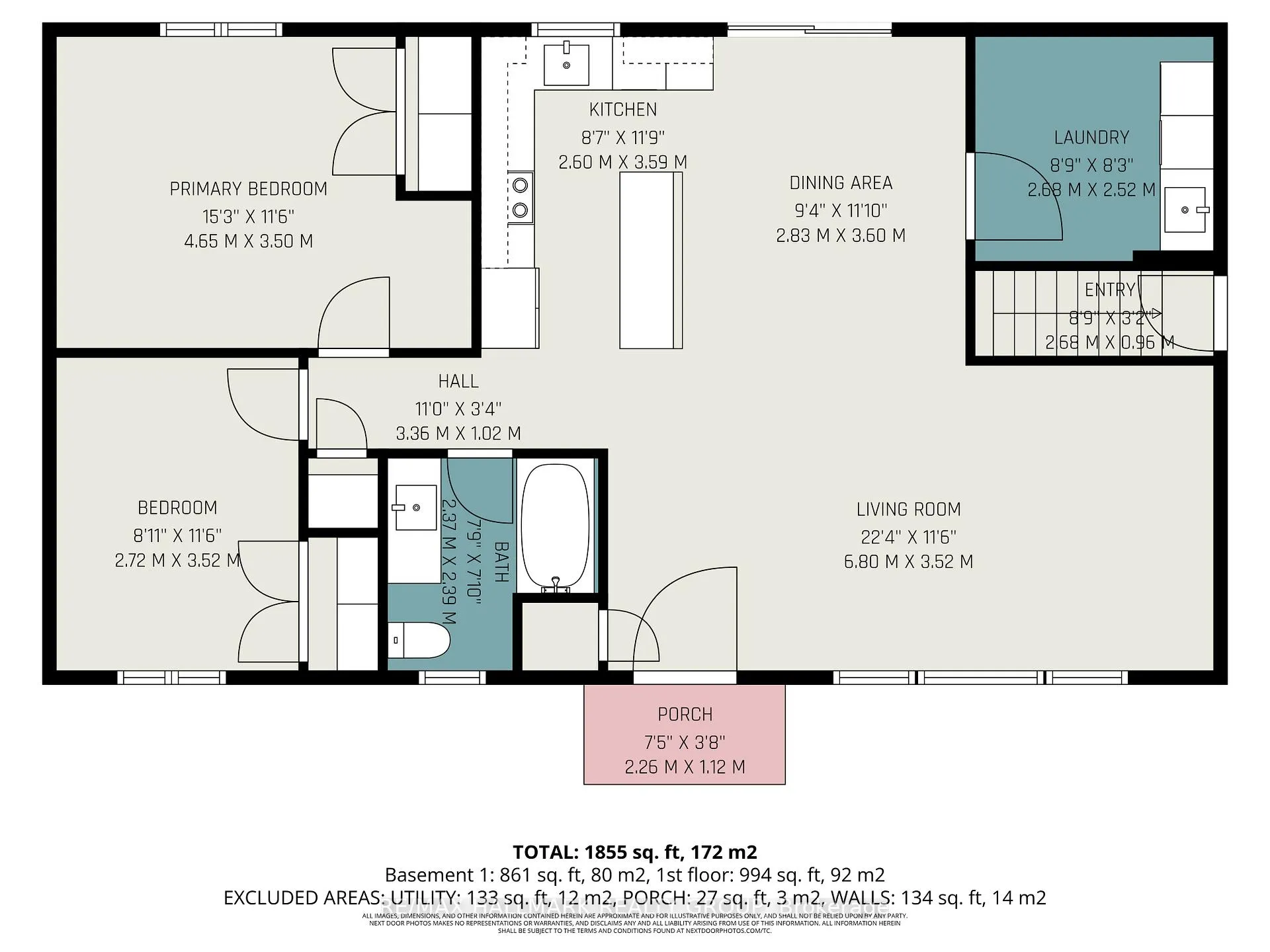 Photo 10 of Unit 1, 52 Glenridge Road, Ottawa, Meadowlands/Crestview — HOMEH