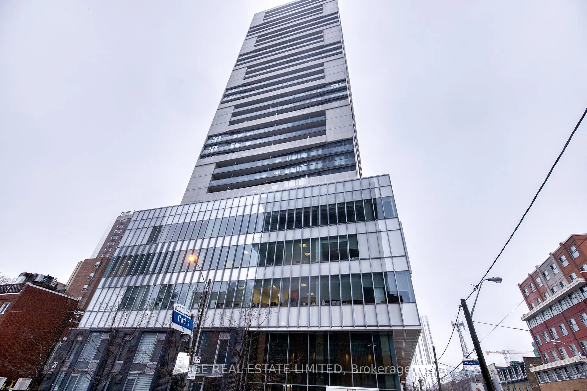 Front of Unit 701, 89 McGill Street