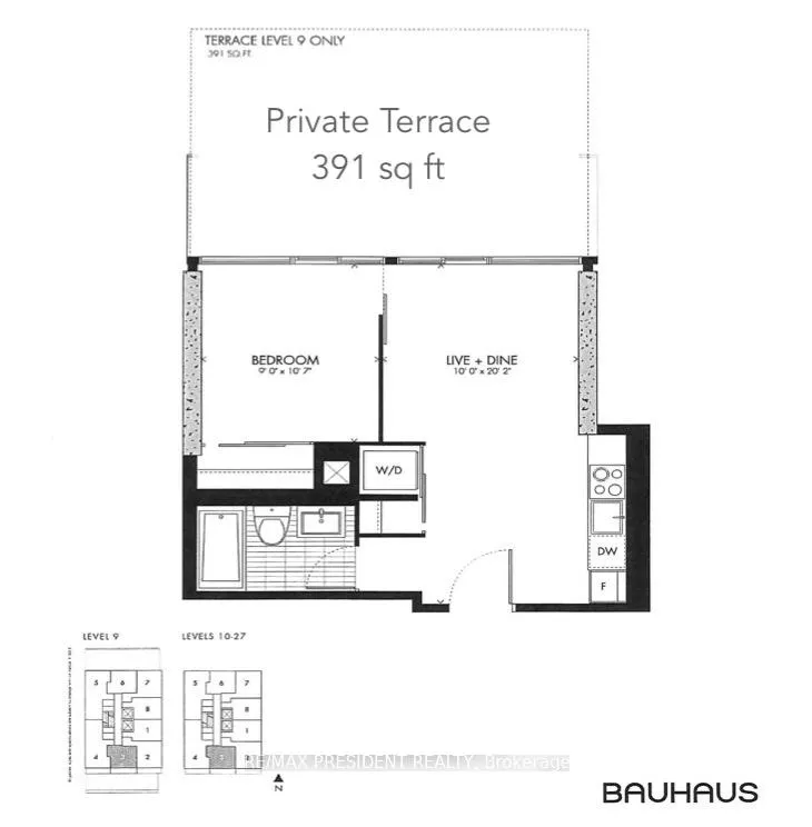Front of Unit 903, 284 King Street E