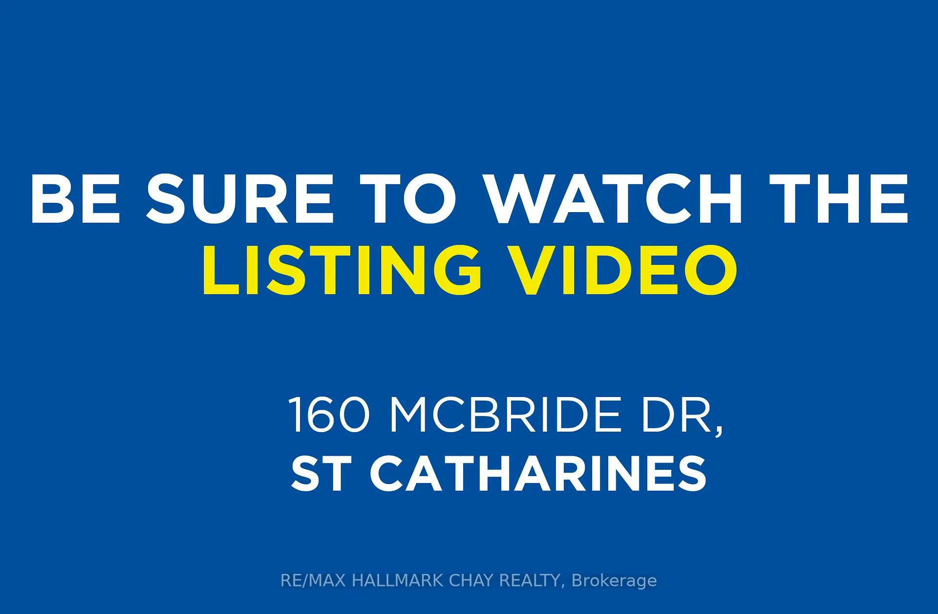 Photo 35 of 160 McBride Drive, St. Catharines, Rykert/Vansickle — HOMEH