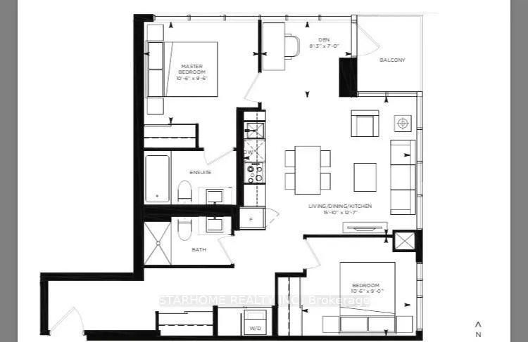 Front of Unit 1510, 68 Shuter Street